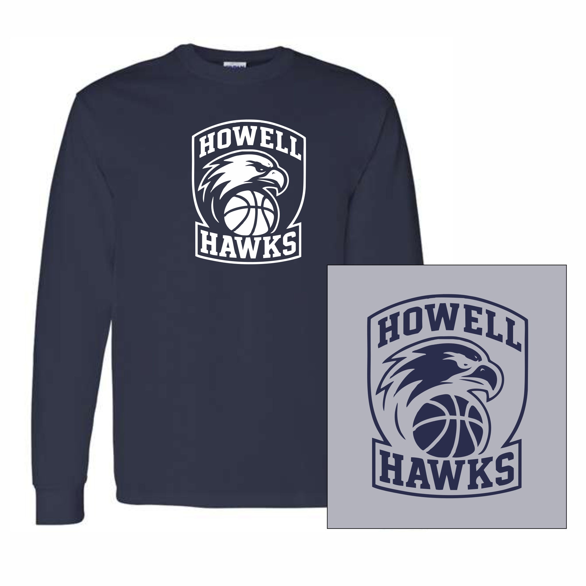 06. Howell Hawks - Long Sleeve T-Shirt
