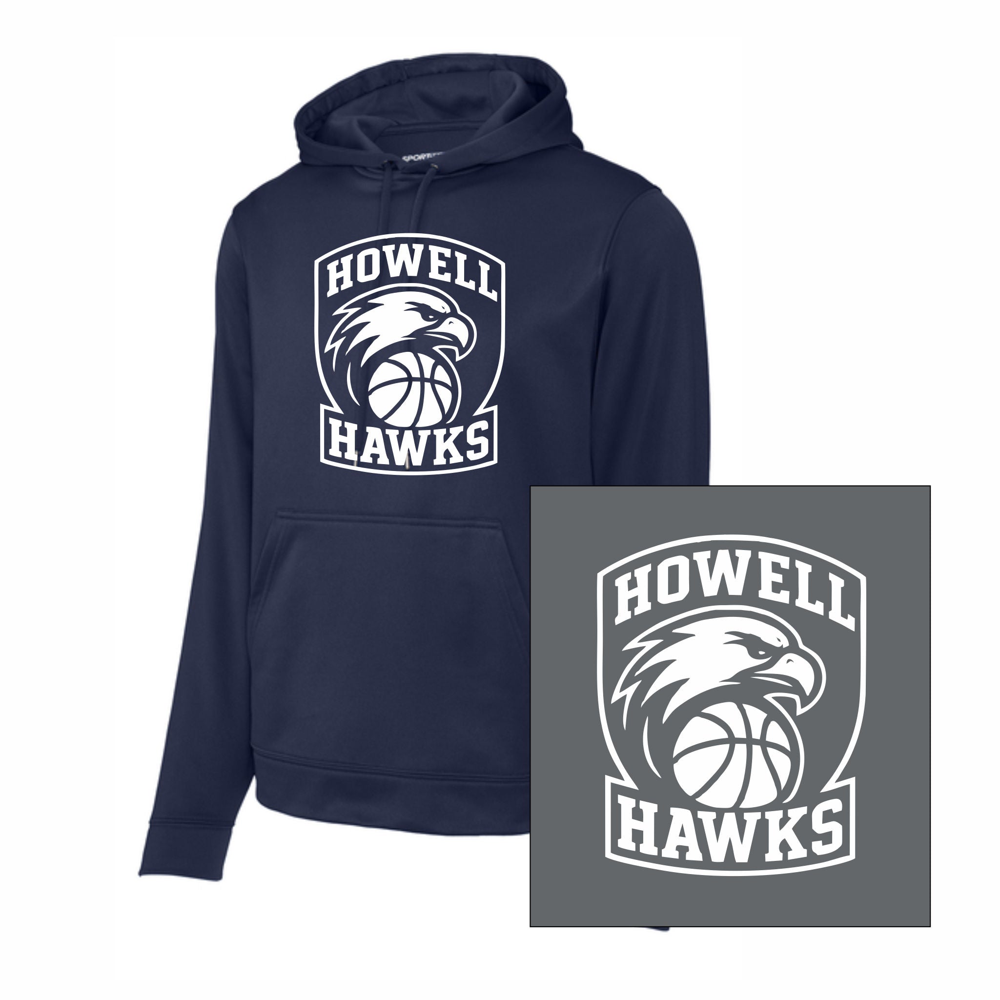 02. Howell Hawks - Performance Fleece Hoodie