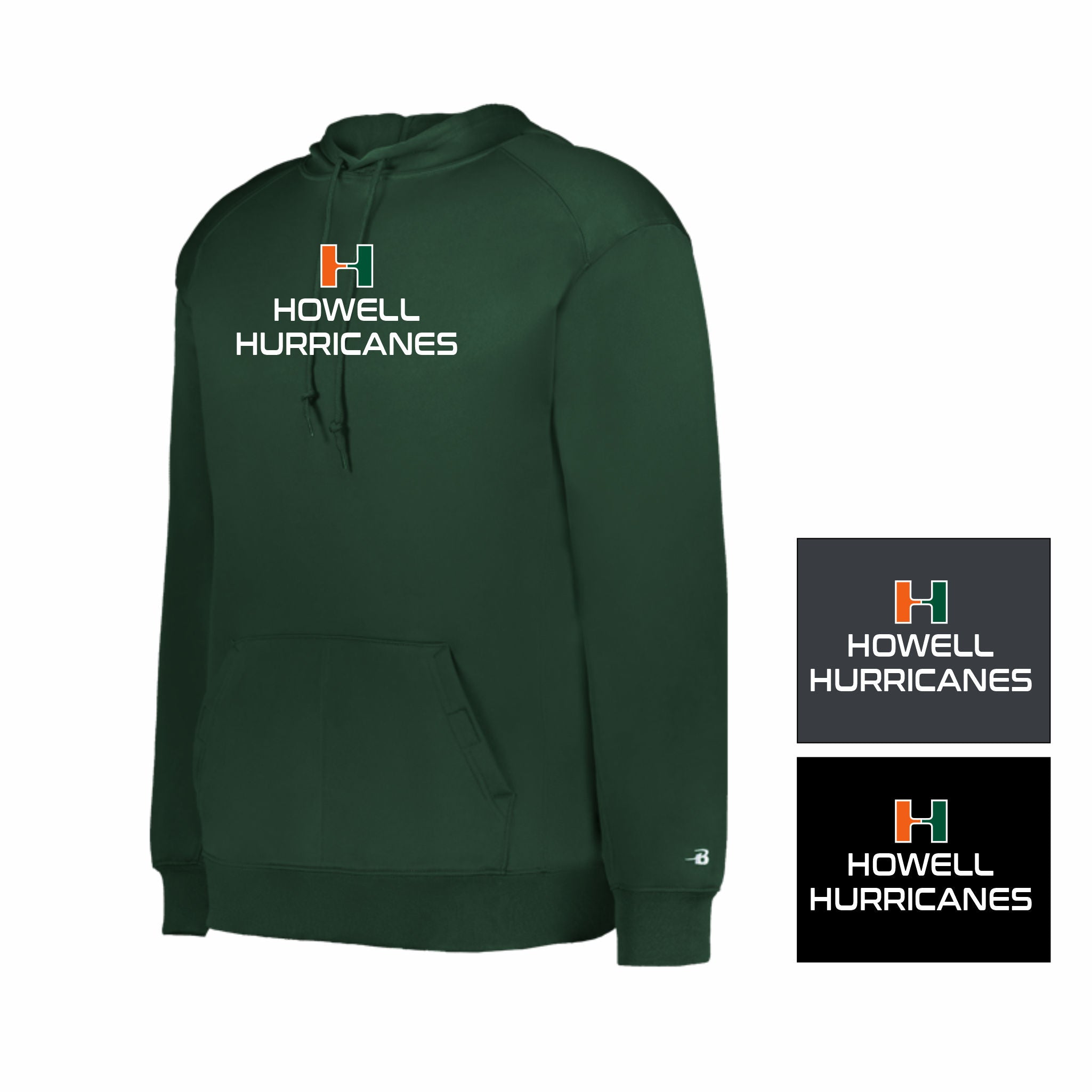 14. Howell Hurricanes - Performance Fleece Hoodie