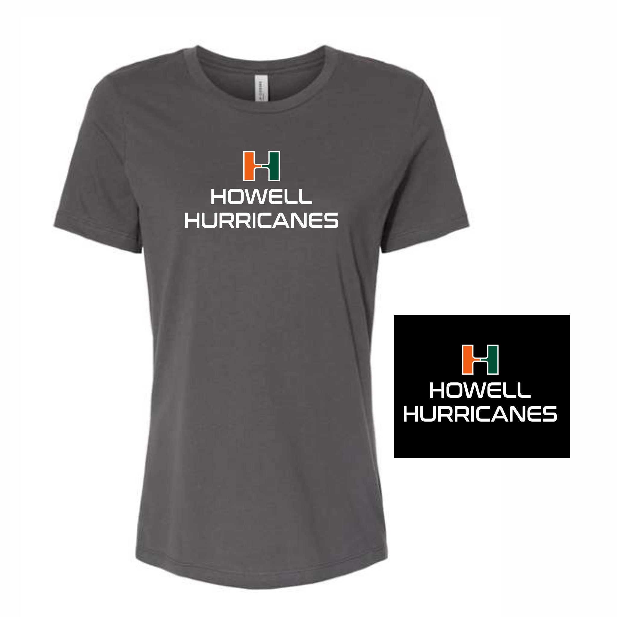 10. Howell Hurricanes - Ladies S/S T-Shirt
