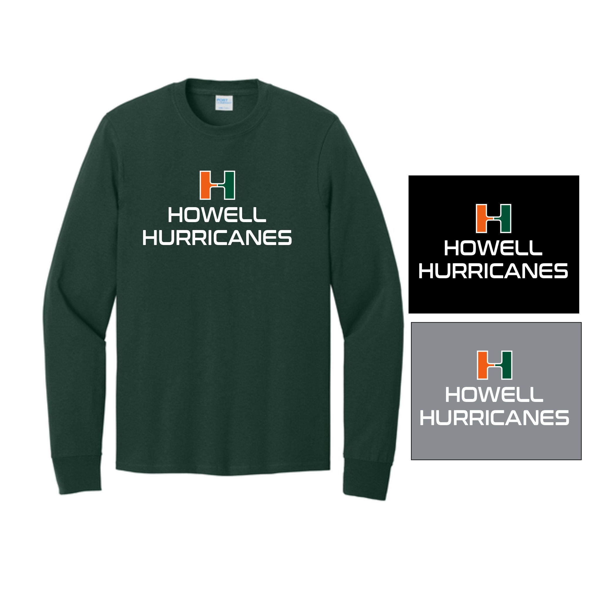 04. Howell Hurricanes - Cotton L/S T-Shirt