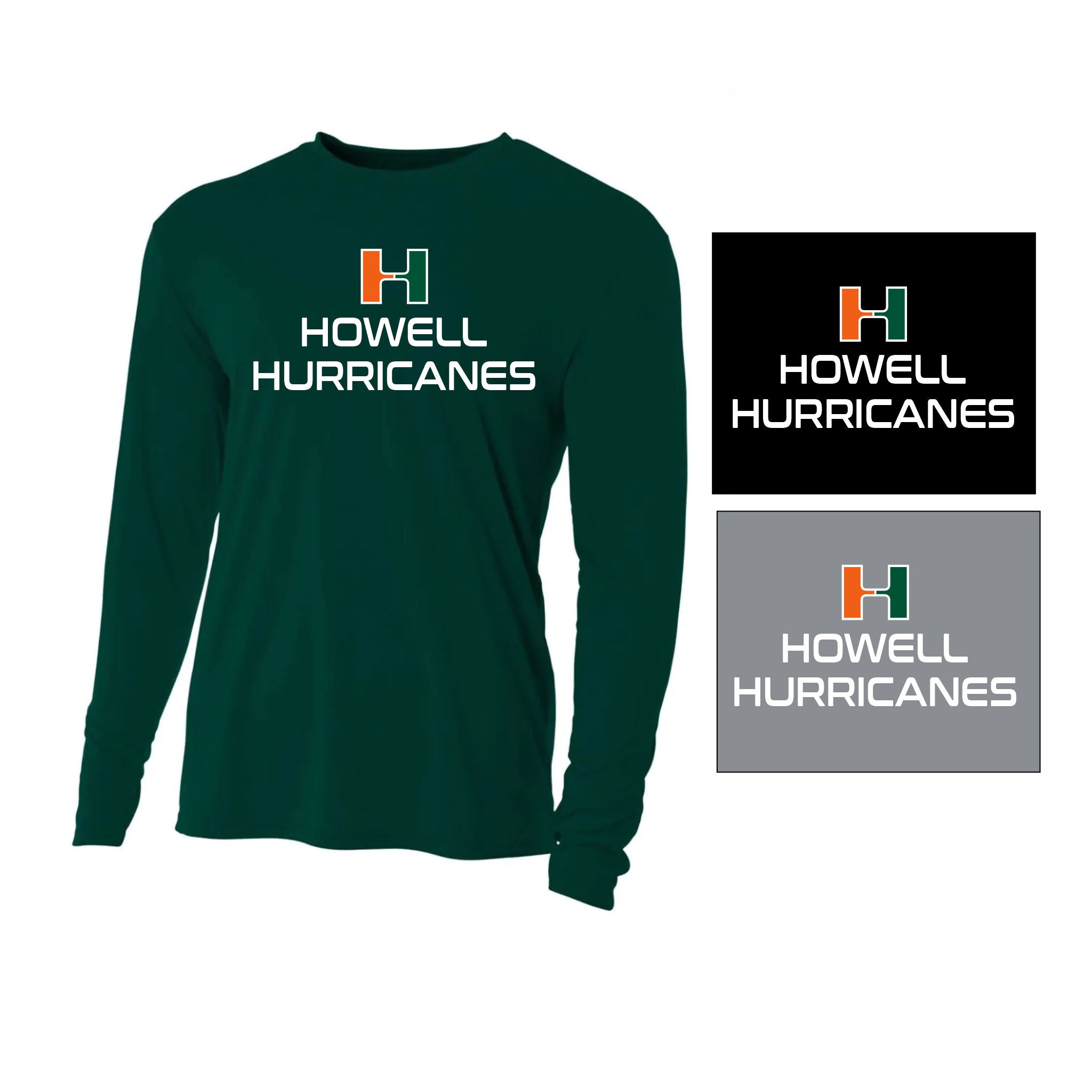 02. Howell Hurricanes - Dri-Fit L/S T-Shirt