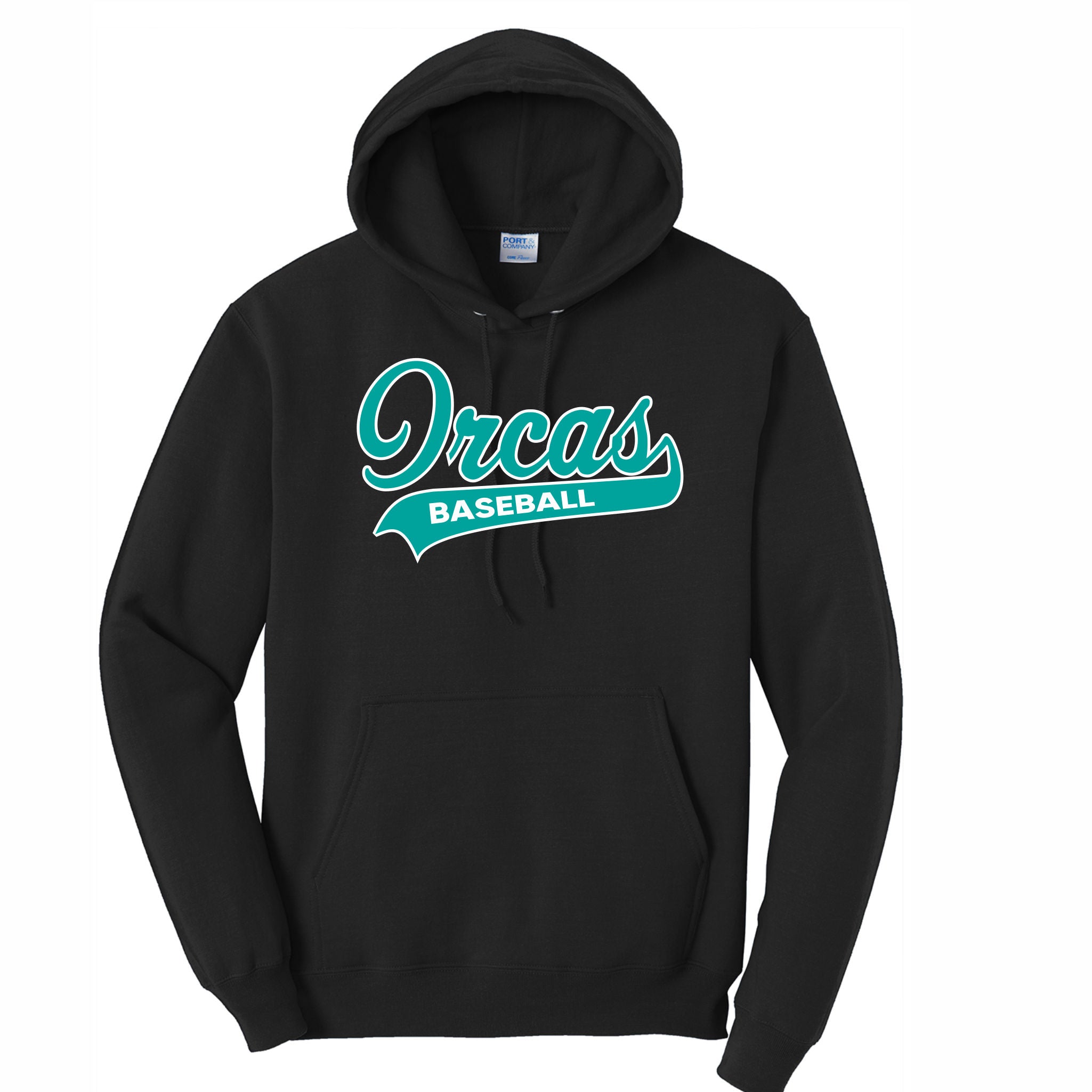 10. Orcas - Hoodie (Script Design)
