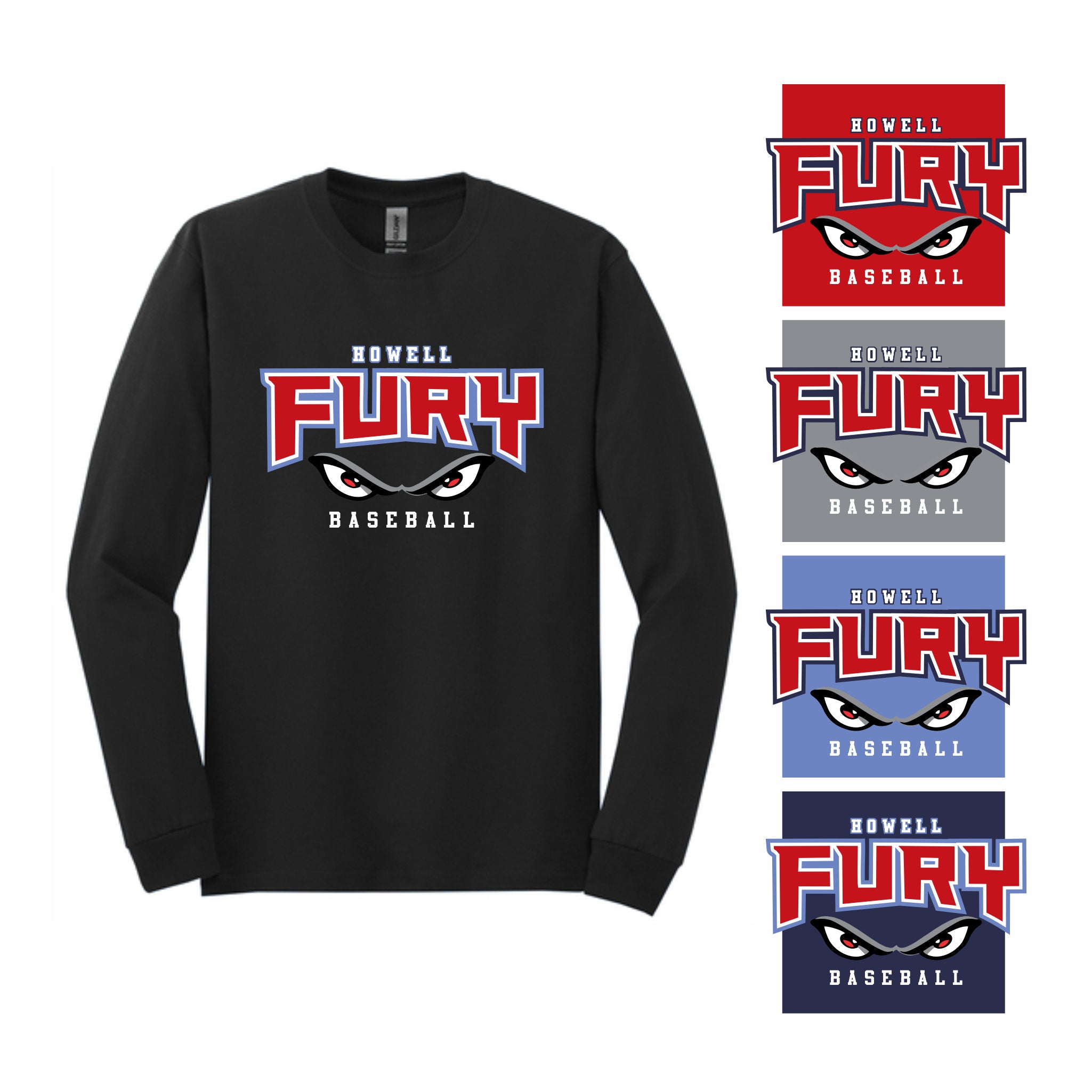 04. Howell South Fury - Cotton L/S T-Shirt
