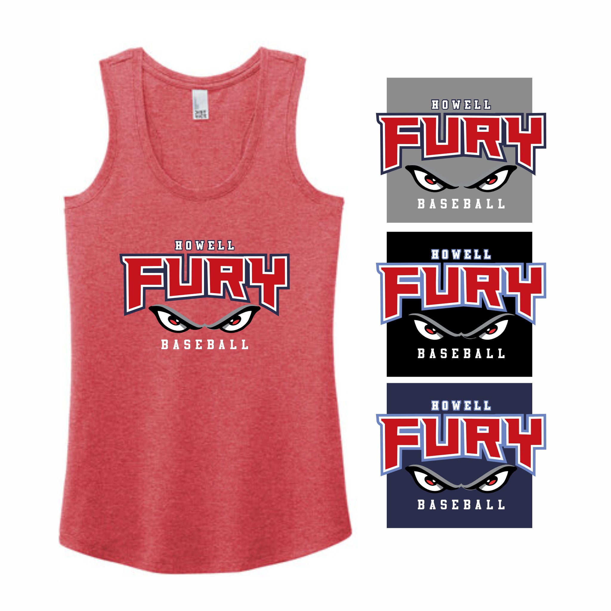 09. Howell South Fury - Ladies Tank Top