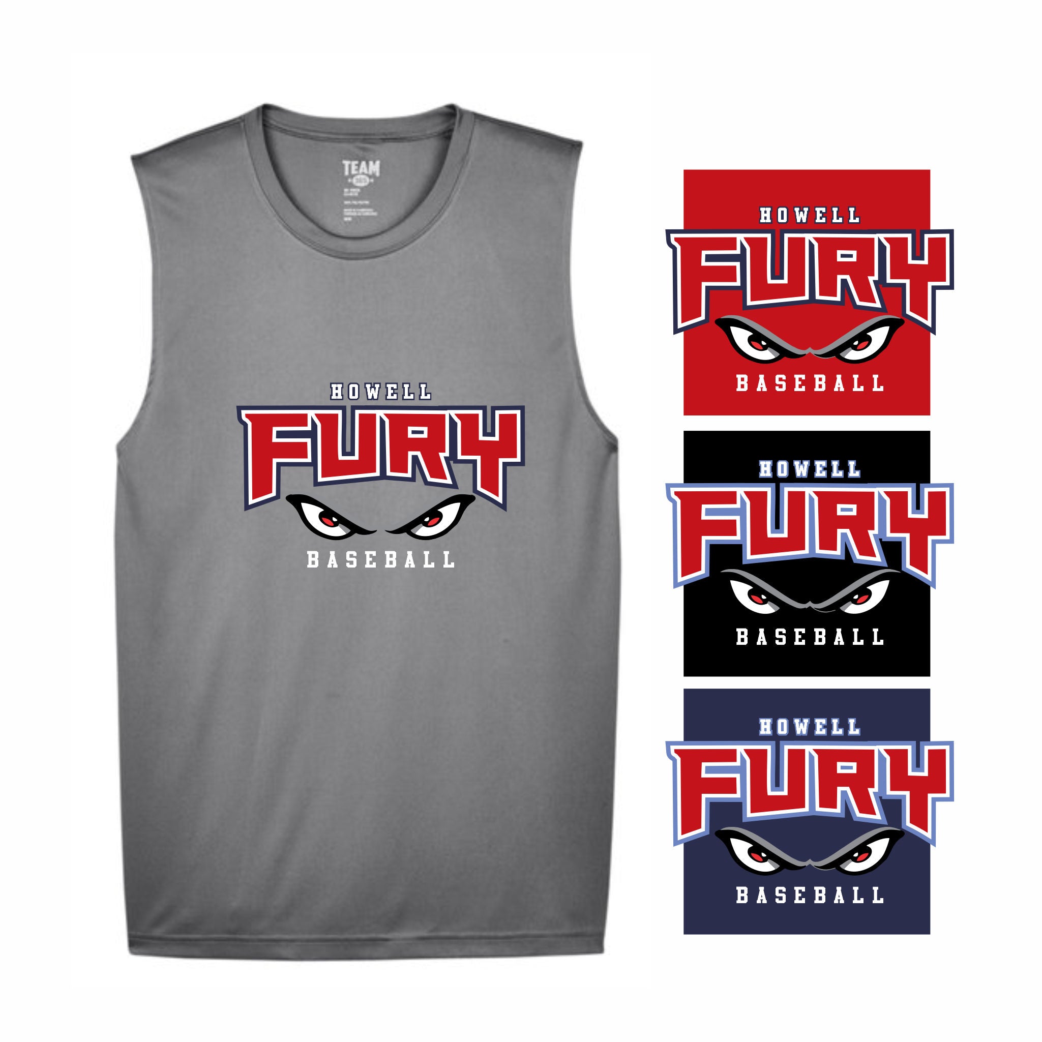 12. Howell South Fury - Sleeveless Dri-Fit Shirt