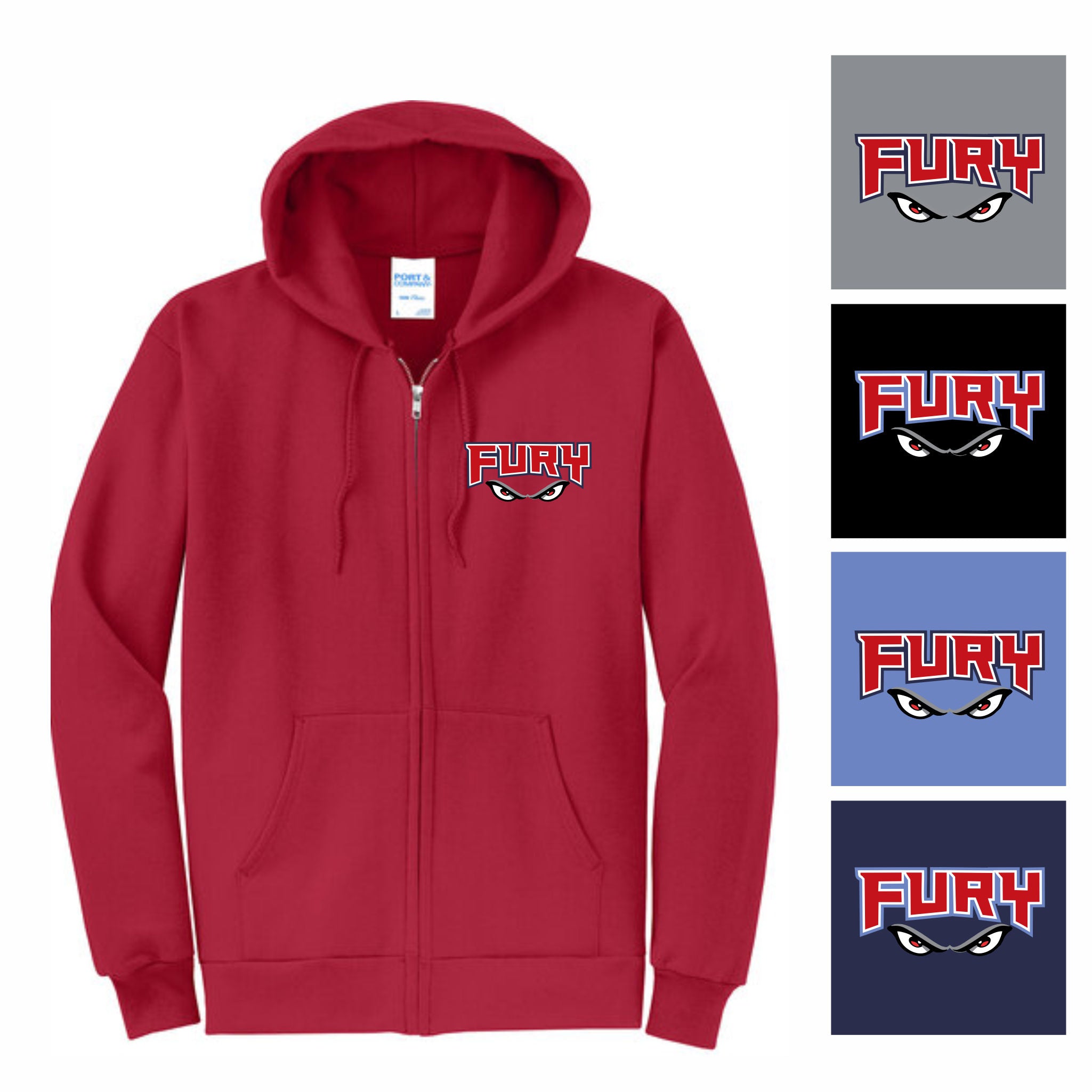 14. Howell South Fury - Full Zip Hoodie