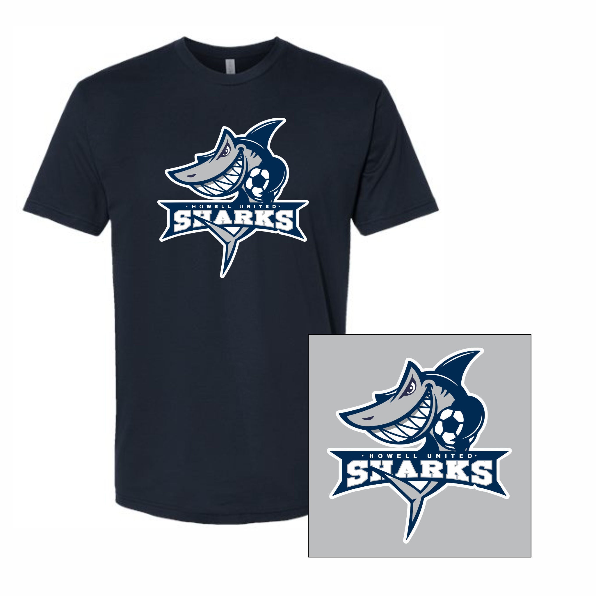 03. Sharks Soccer - Cotton T-Shirt