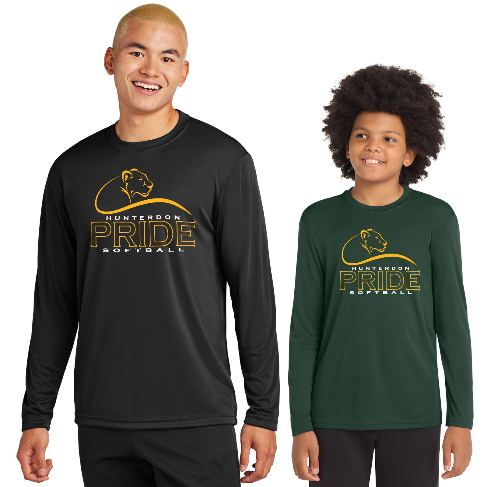 Hunterdon Pride Softball - Youth/Adult Wicking Long Sleeve Tee