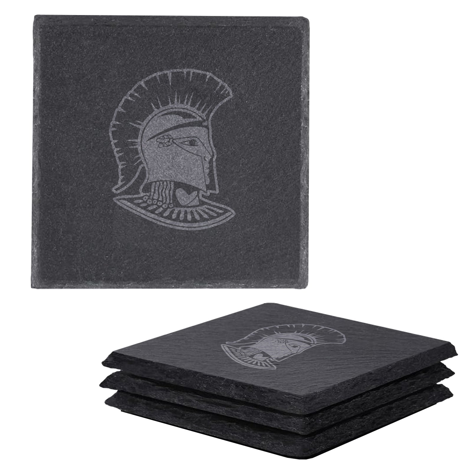 Immaculata H.S. Spirit Wear - Laser-Engraved Slate Coasters (4-Pack)