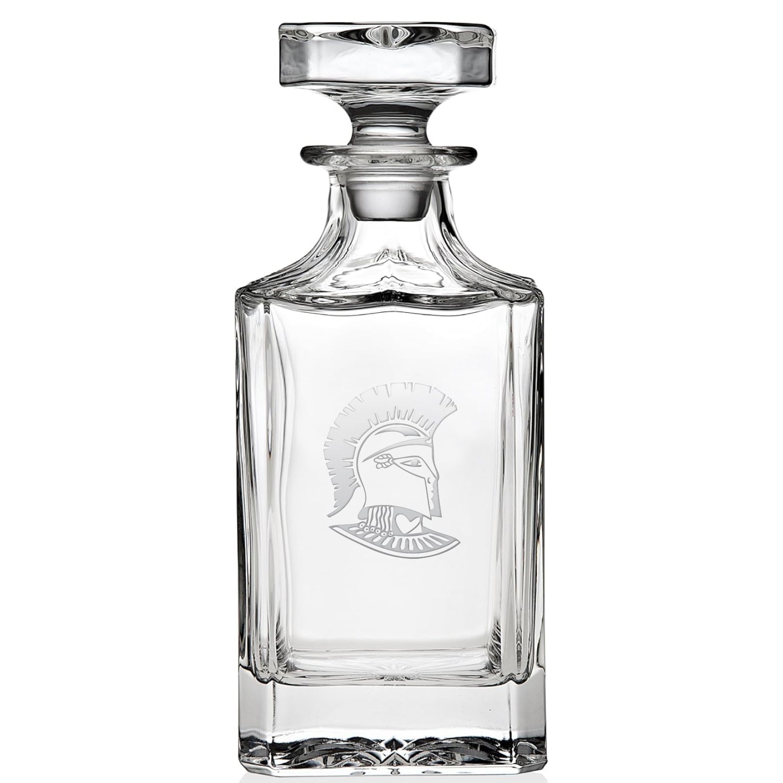 Immaculata H.S. Spirit Wear - Laser-Engraved 750ml Glass Liquor Decanter