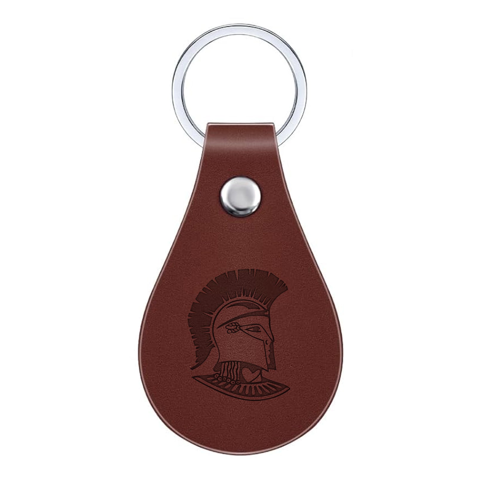 Immaculata H.S. Spirit Wear - Laser-Engraved Leather Fob Keychain
