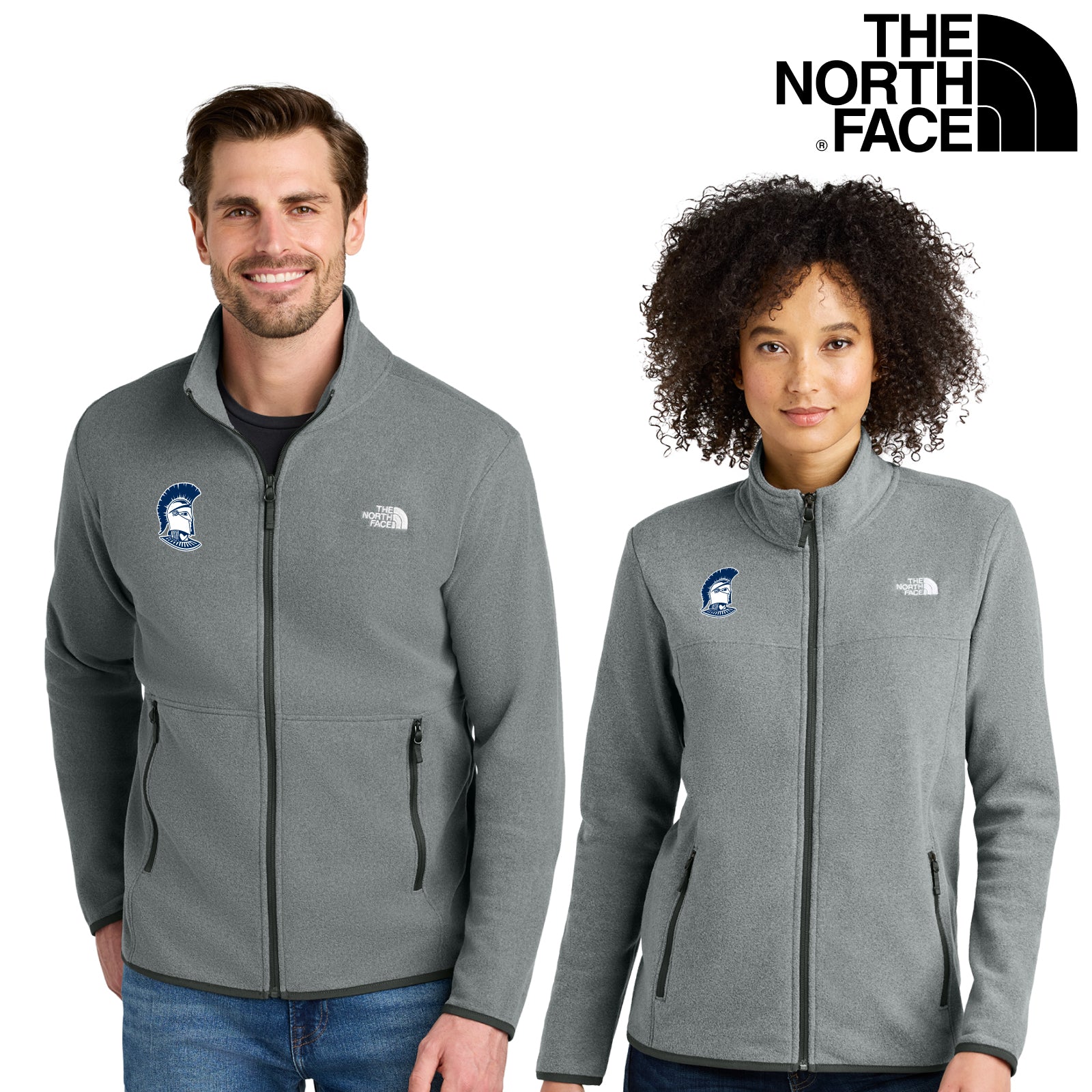 Immaculata H.S. Spirit Wear - Embroidered The North Face® Men's/Women's Glacier Full-Zip Fleece Jacket