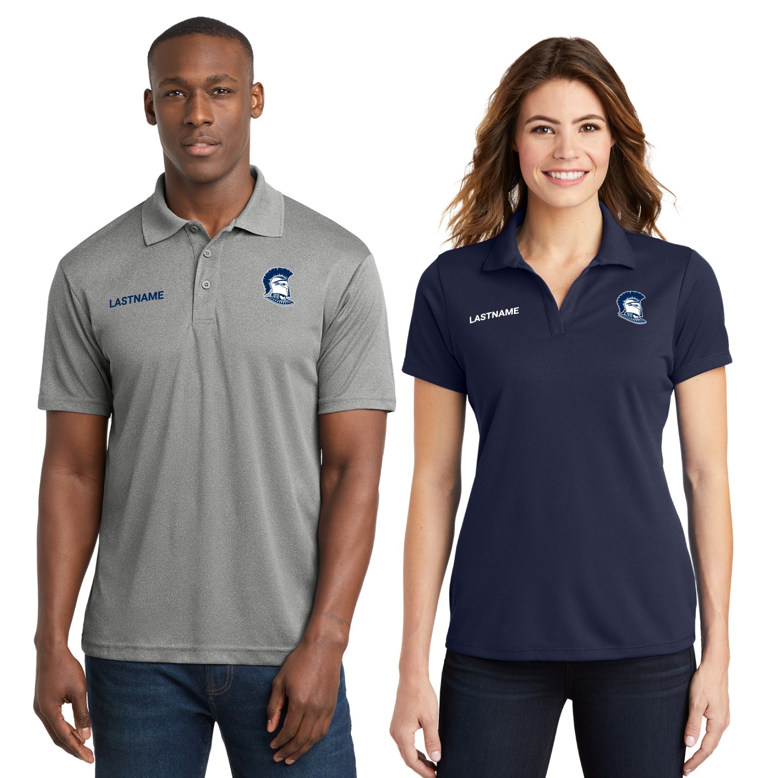Immaculata H.S. Spirit Wear - Embroidered Men's/Women's Wicking RacerMesh® Polo