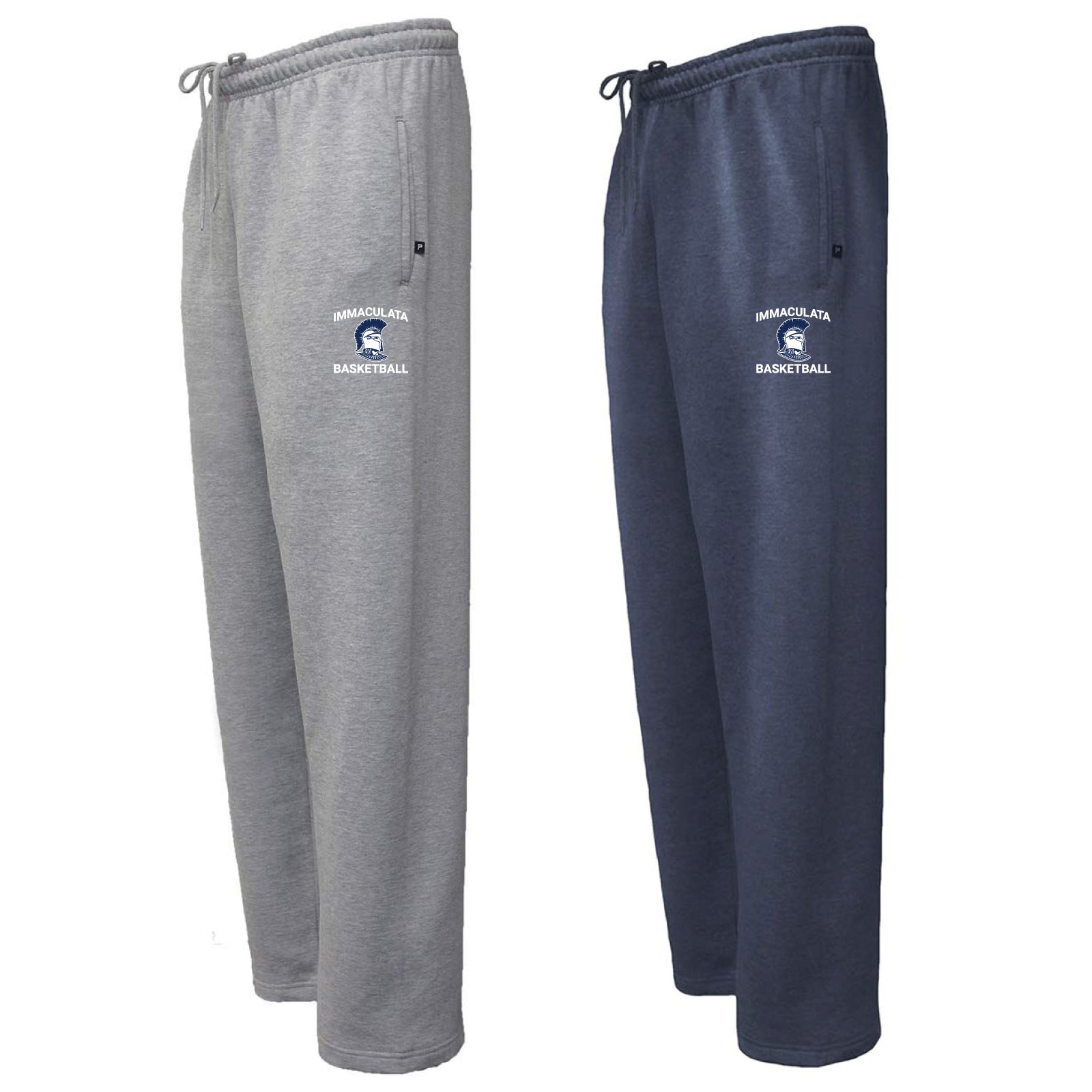 Immaculata H.S. Basketball - Adult Unisex Open-Bottom Sweatpants