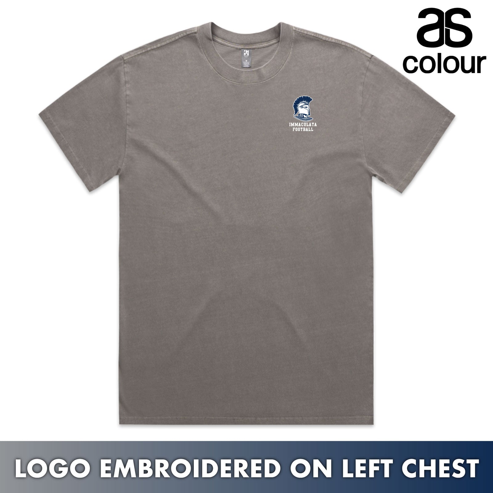 Immaculata Football - As Colour® Premium Men's / Women's Heavy Faded Short Sleeve Tee