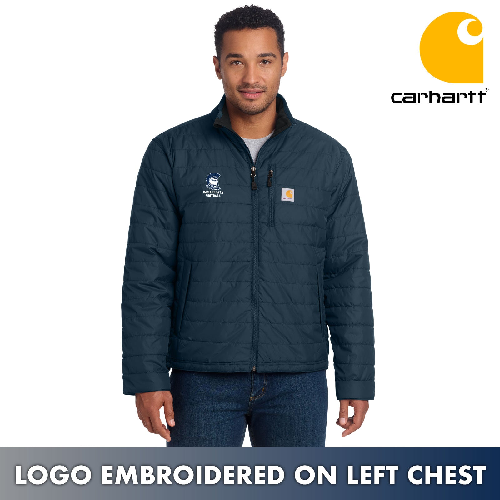 Immaculata Football - Carhartt® Adult Unisex Full-Zip Gilliam Jacket