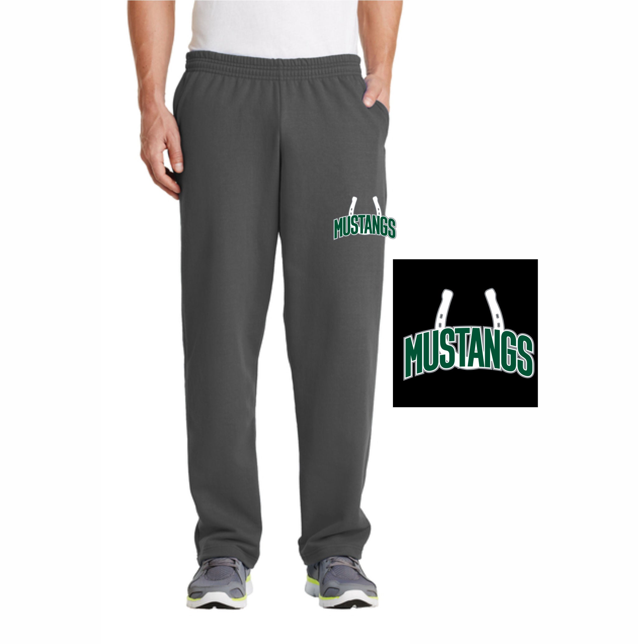 05. JFK Football - Open Hem Sweatpants