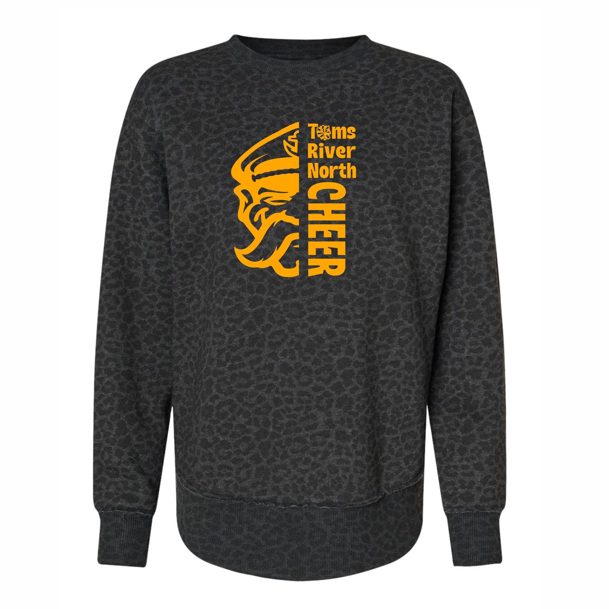16. TRN Cheer - Cheetah Print Crewneck