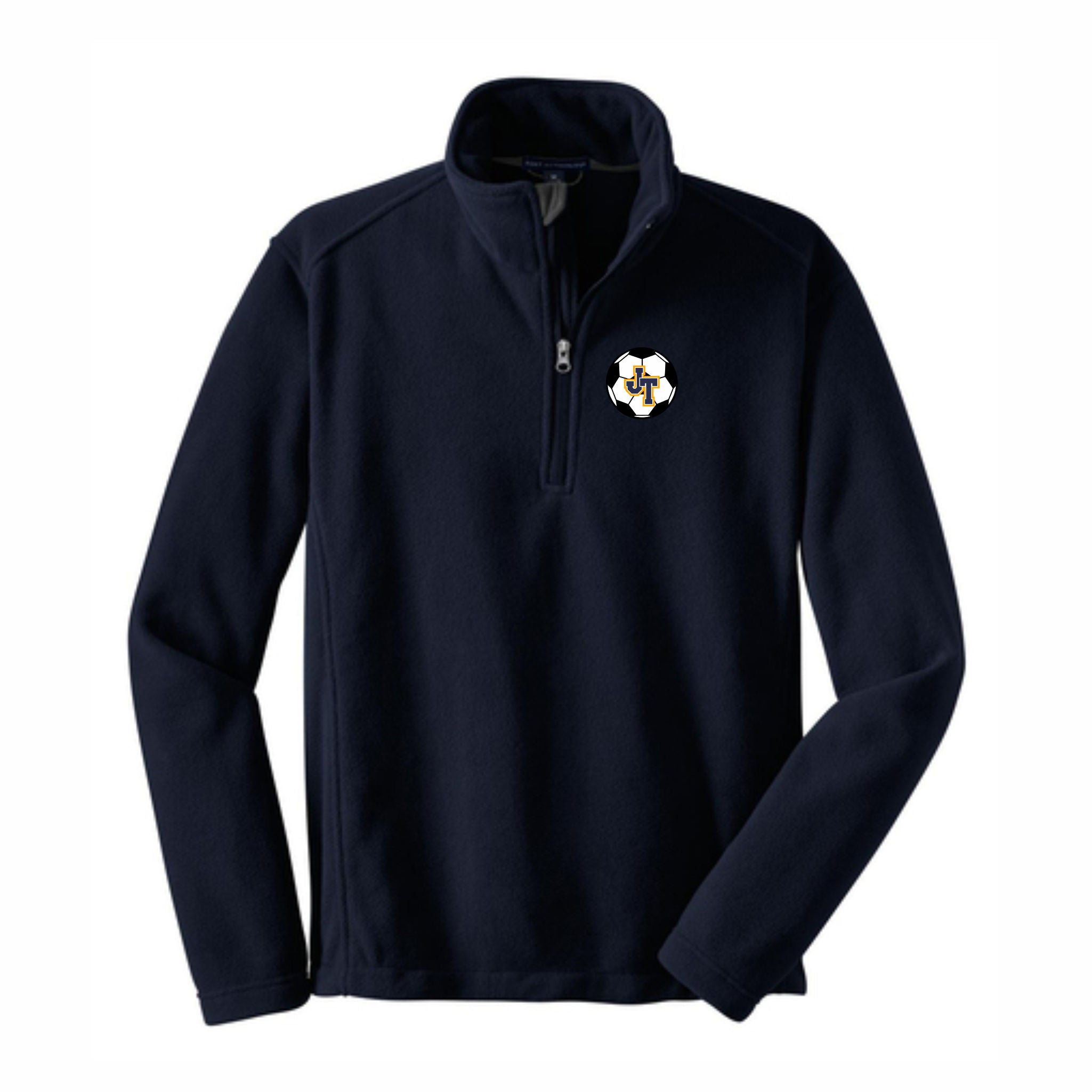 18. Jefferson Girls Soccer - 1/4 Zip Fleece Pullover
