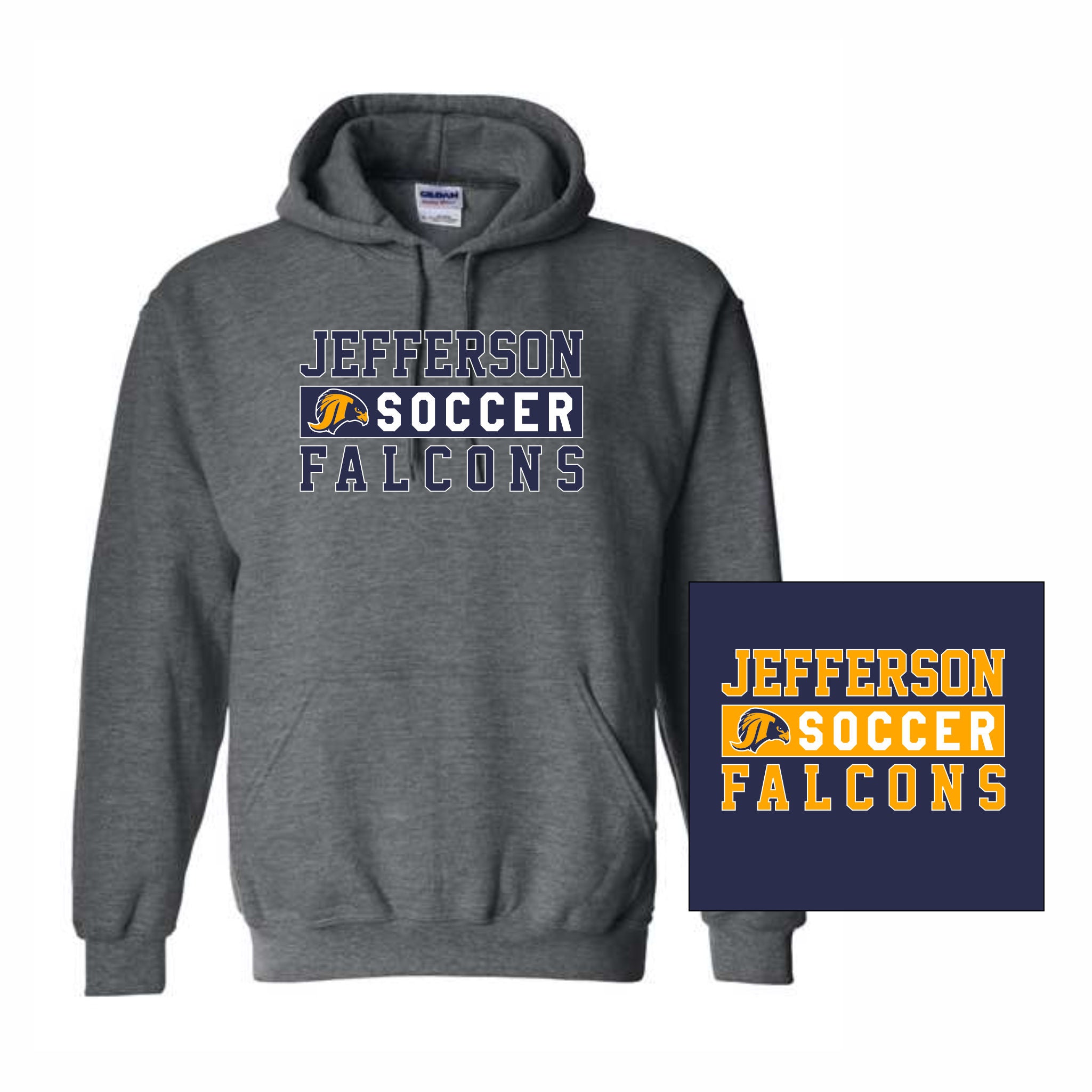 24. Jefferson Girls Soccer - Hoodie