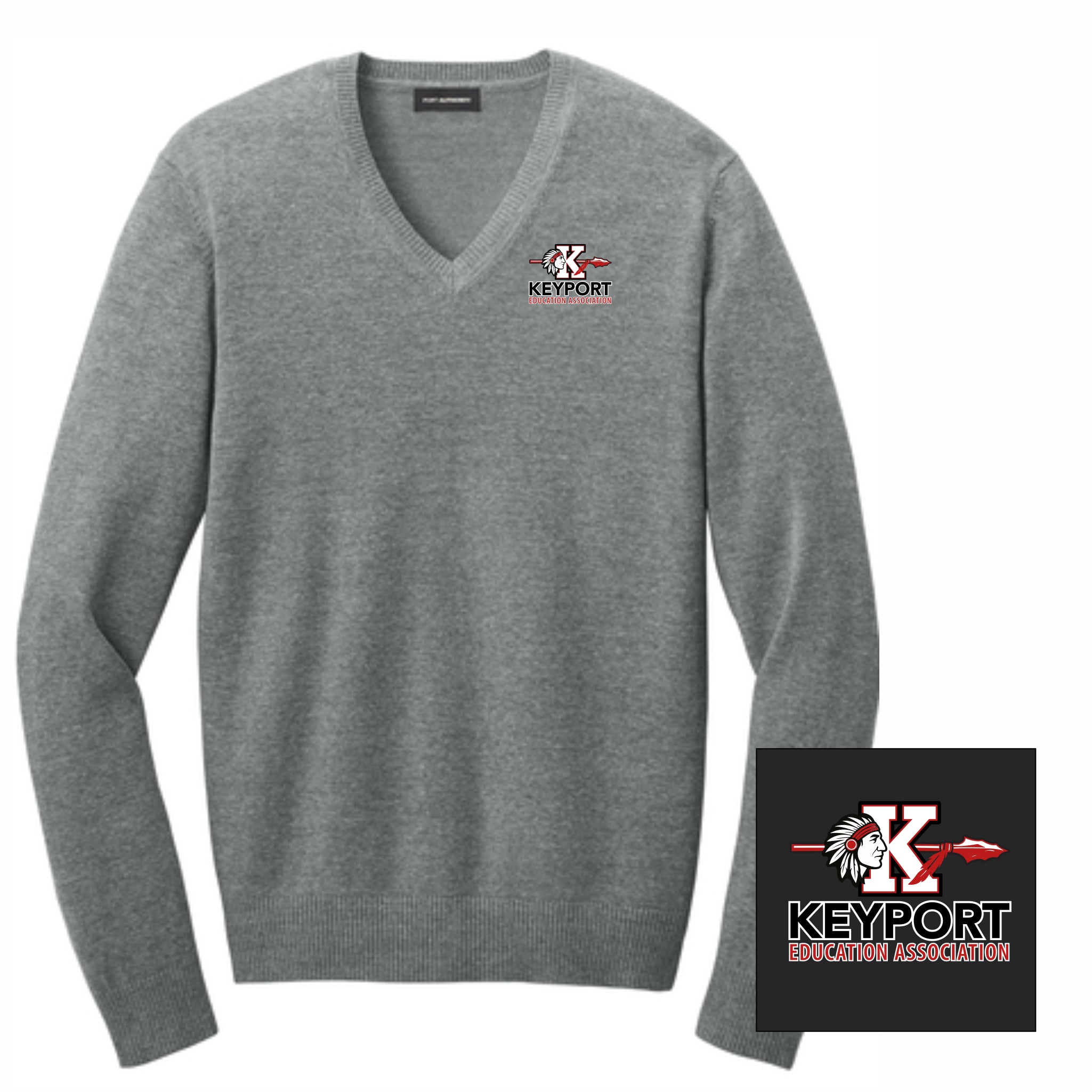 08. KEA - V-Neck Sweater