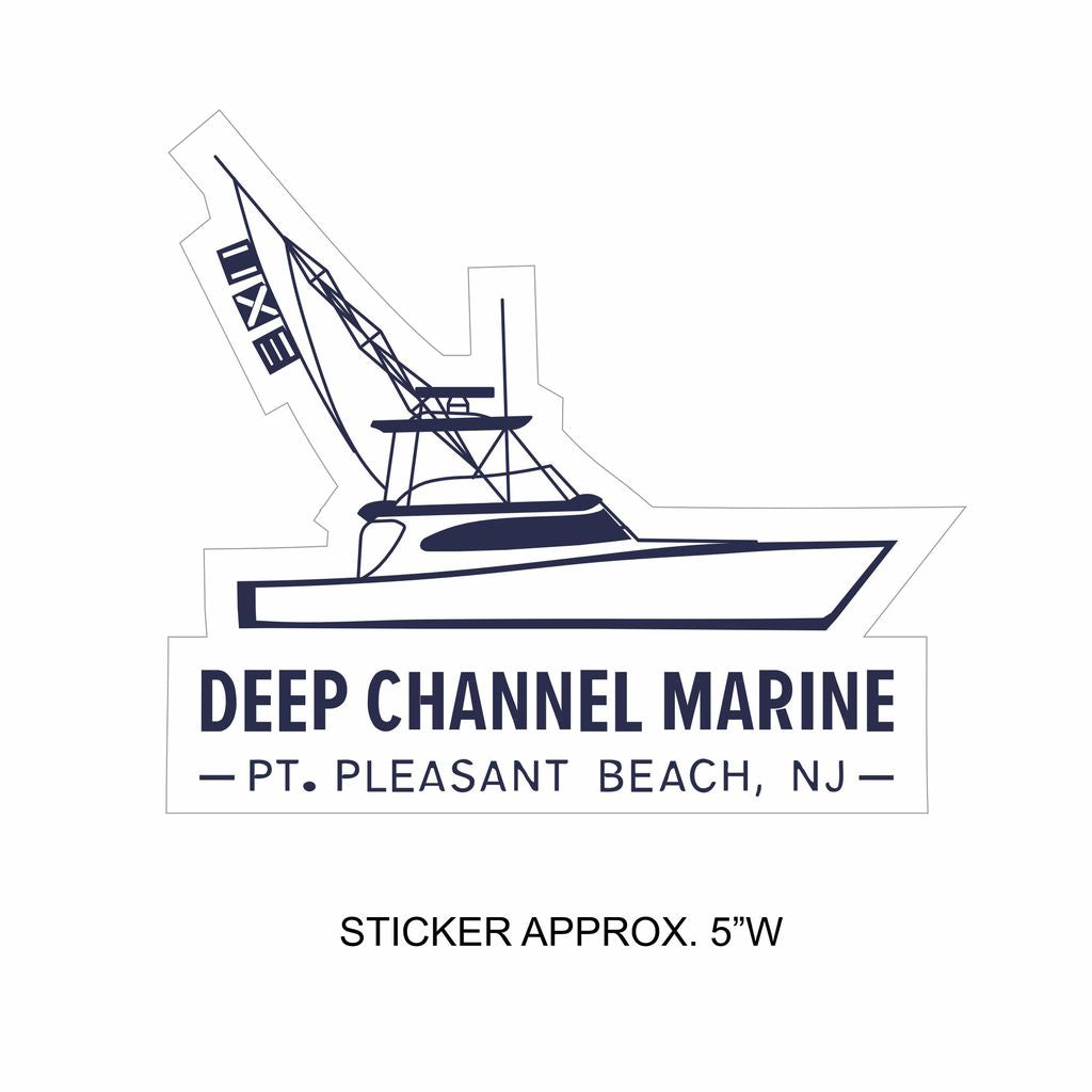 31. Deep Channel Marine - Sticker