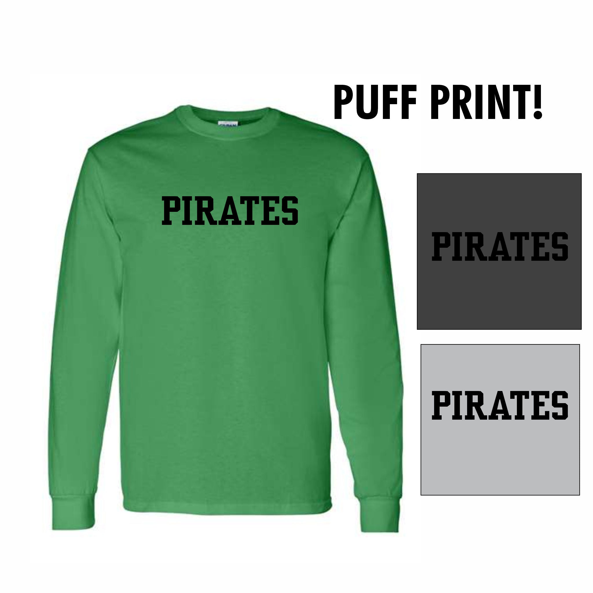 LOP Staff - Long Sleeve T (Puff Print)