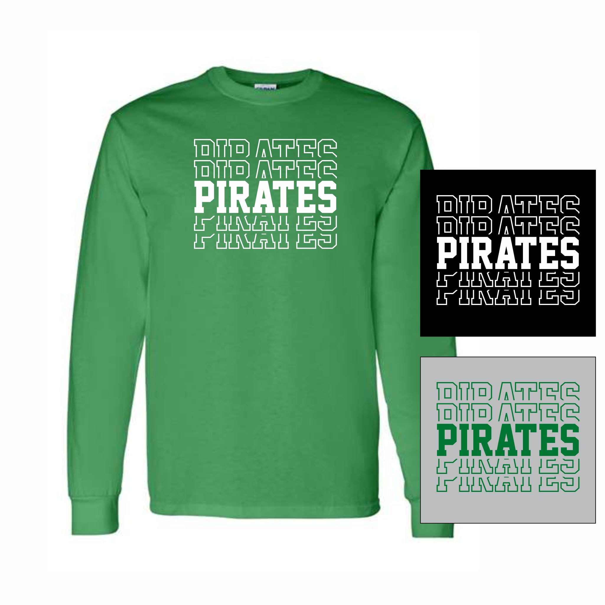 LOP Students - Long Sleeve T (Repeating Design)