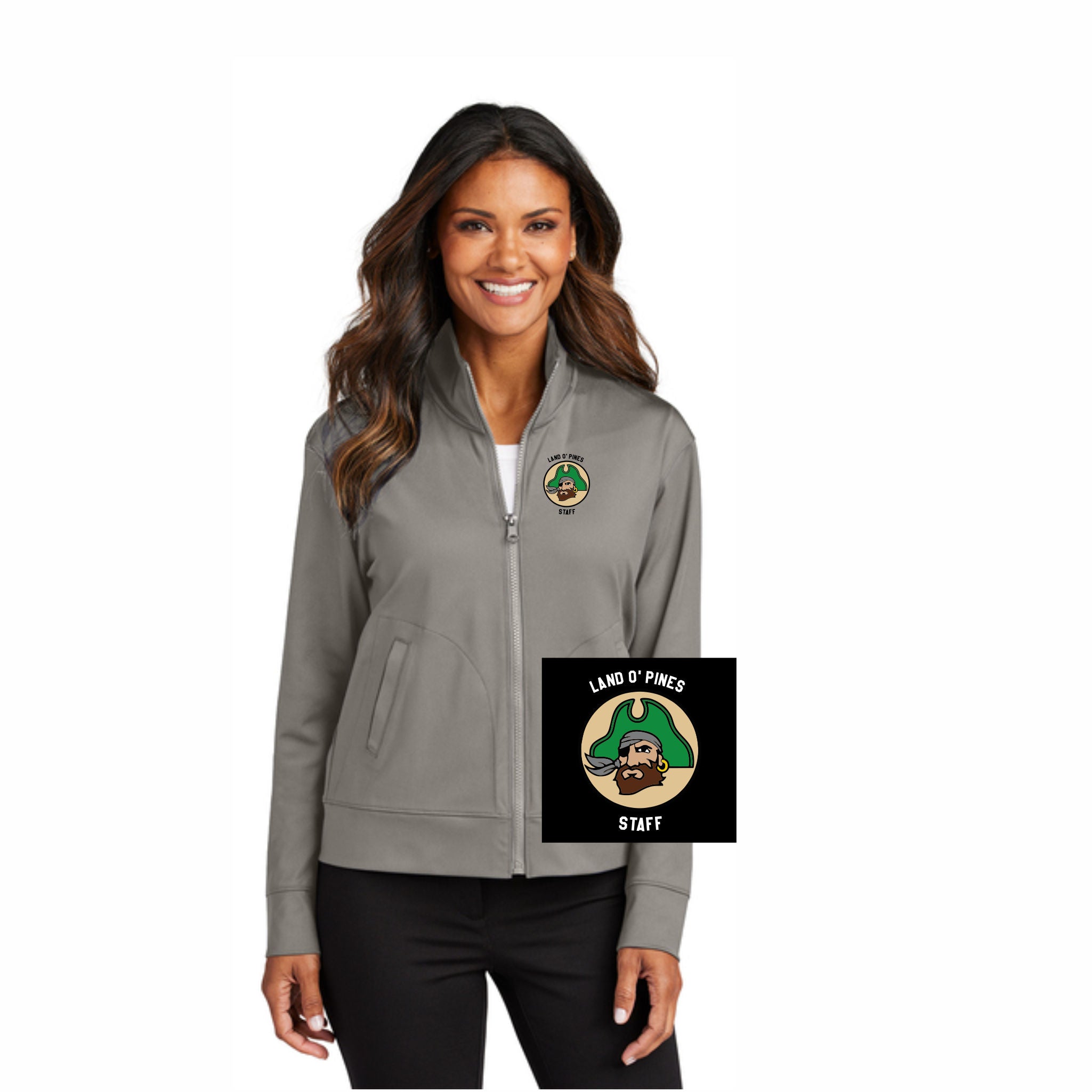 LOP Staff - Ladies Knit Full Zip