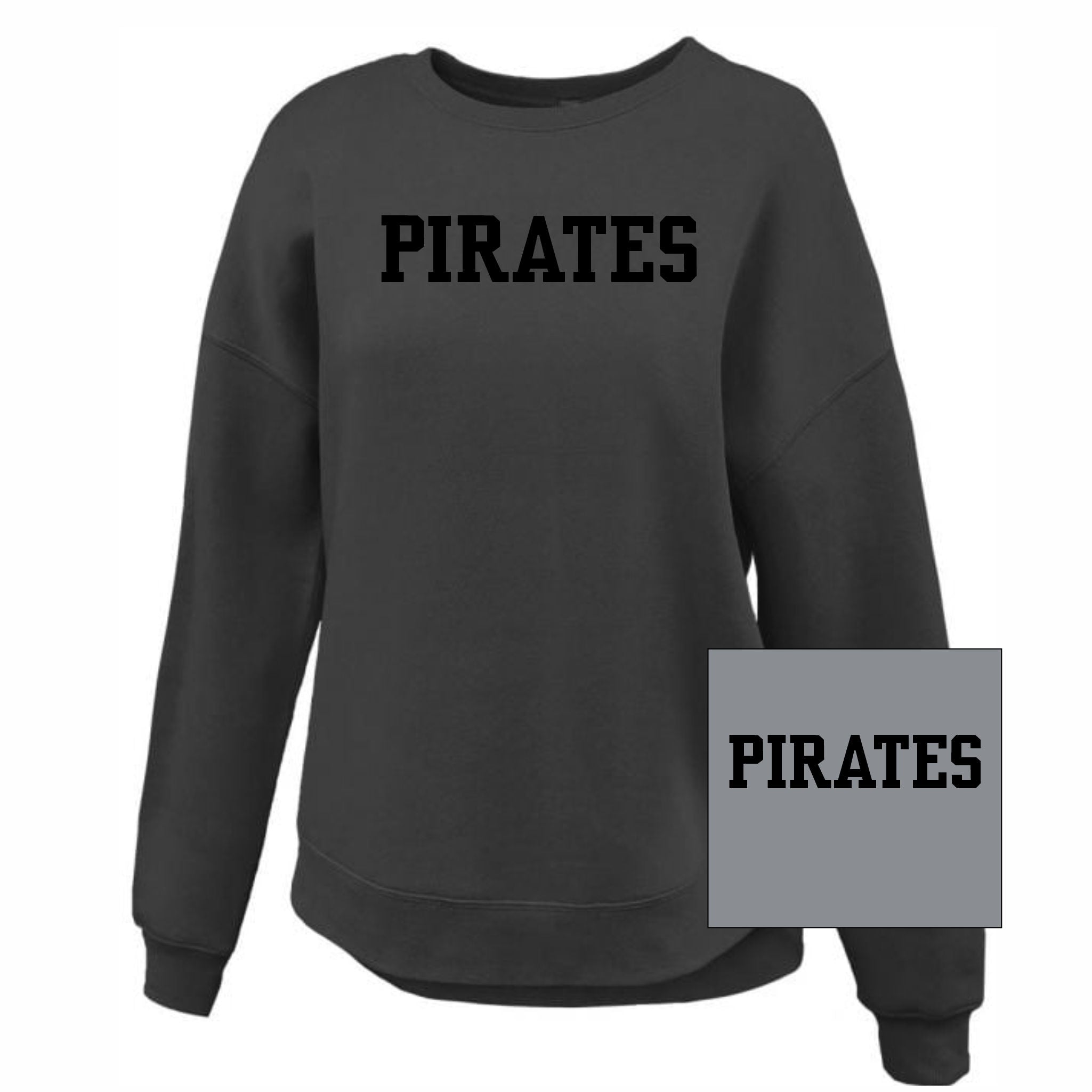 LOP Staff - Ladies Crewneck (Puff Print)