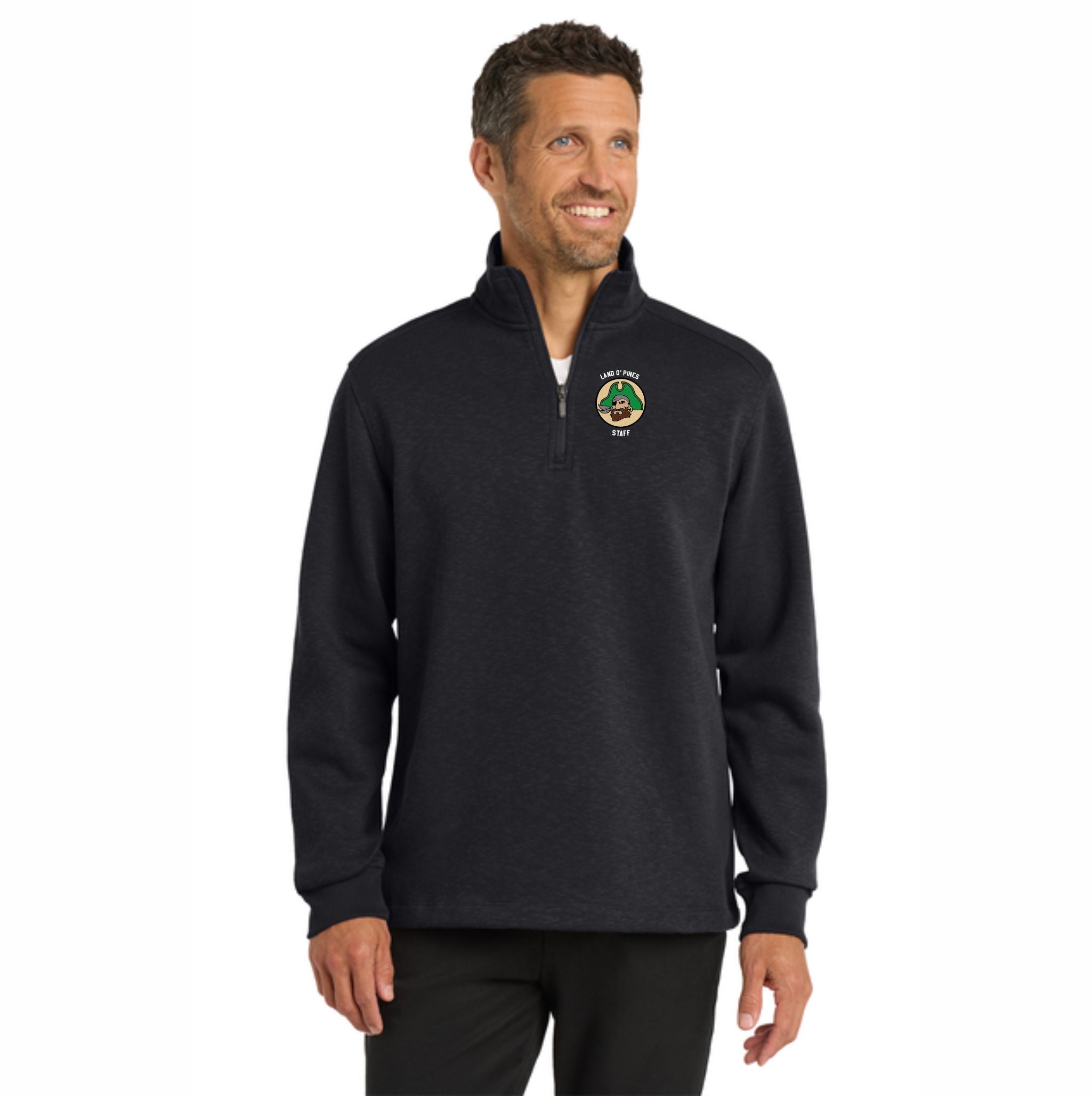 LOP Staff - Mens Slub Fleece Pullover 1/4 Zip