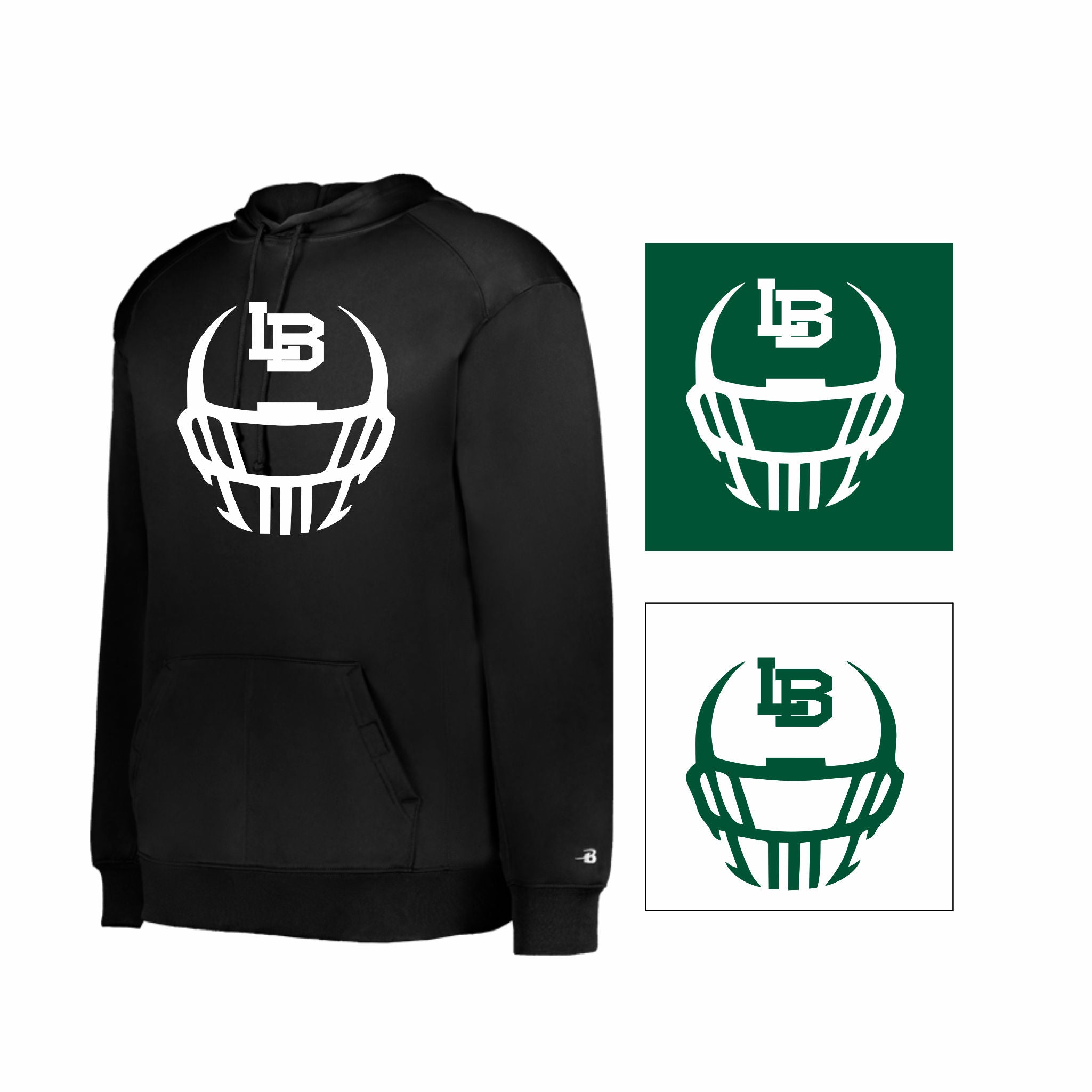06. LB Football - Performance Fleece Hoodie