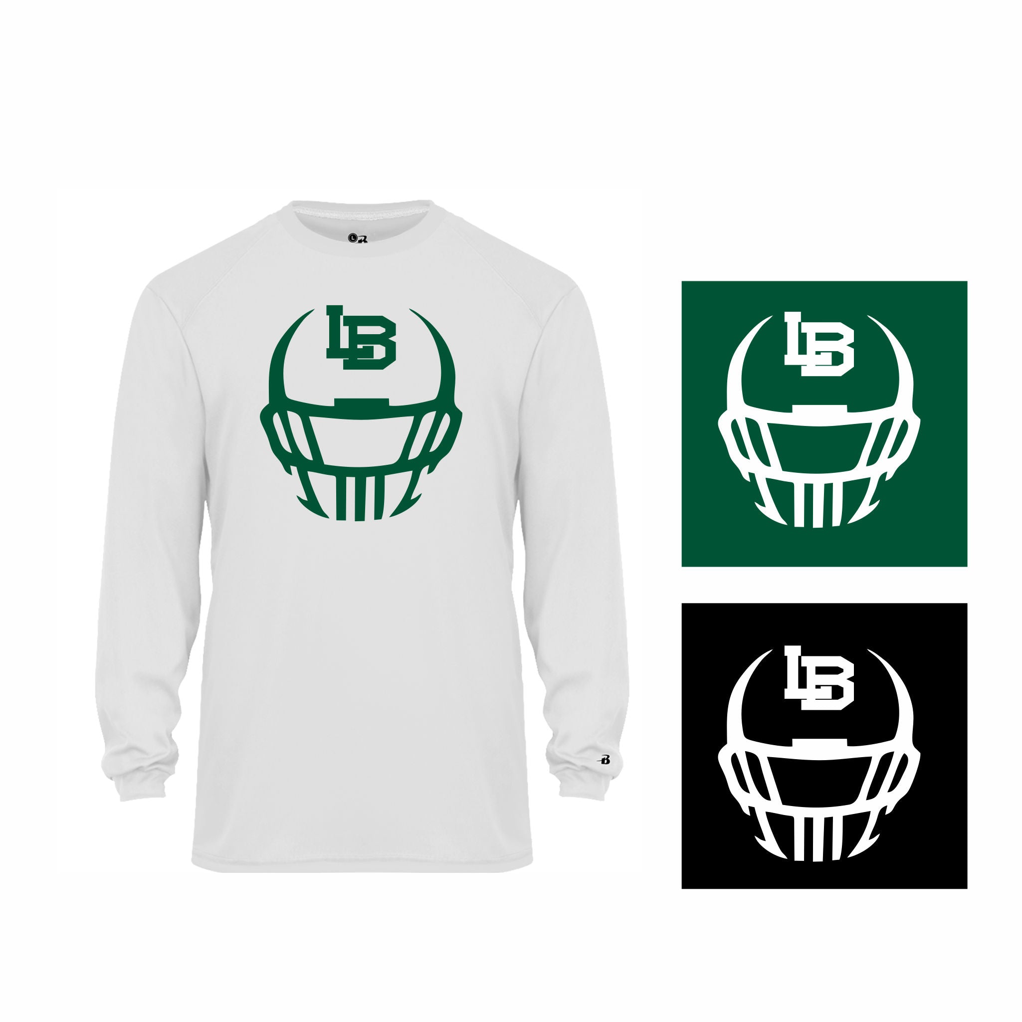 10. LB Football - Long Sleeve Dri-Fit T-Shirt