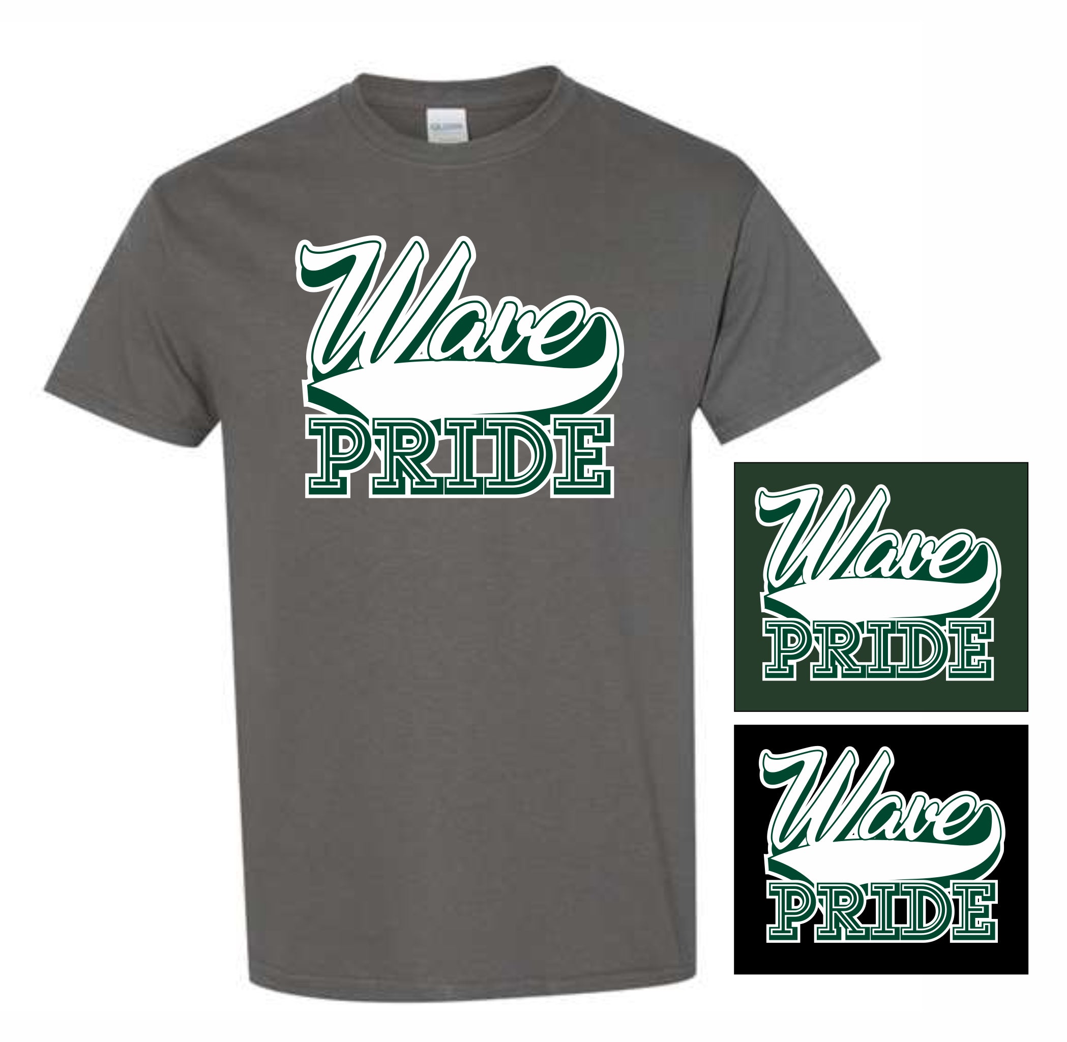 24. LB Middle School - Wave Pride Short Sleeve T-Shirt