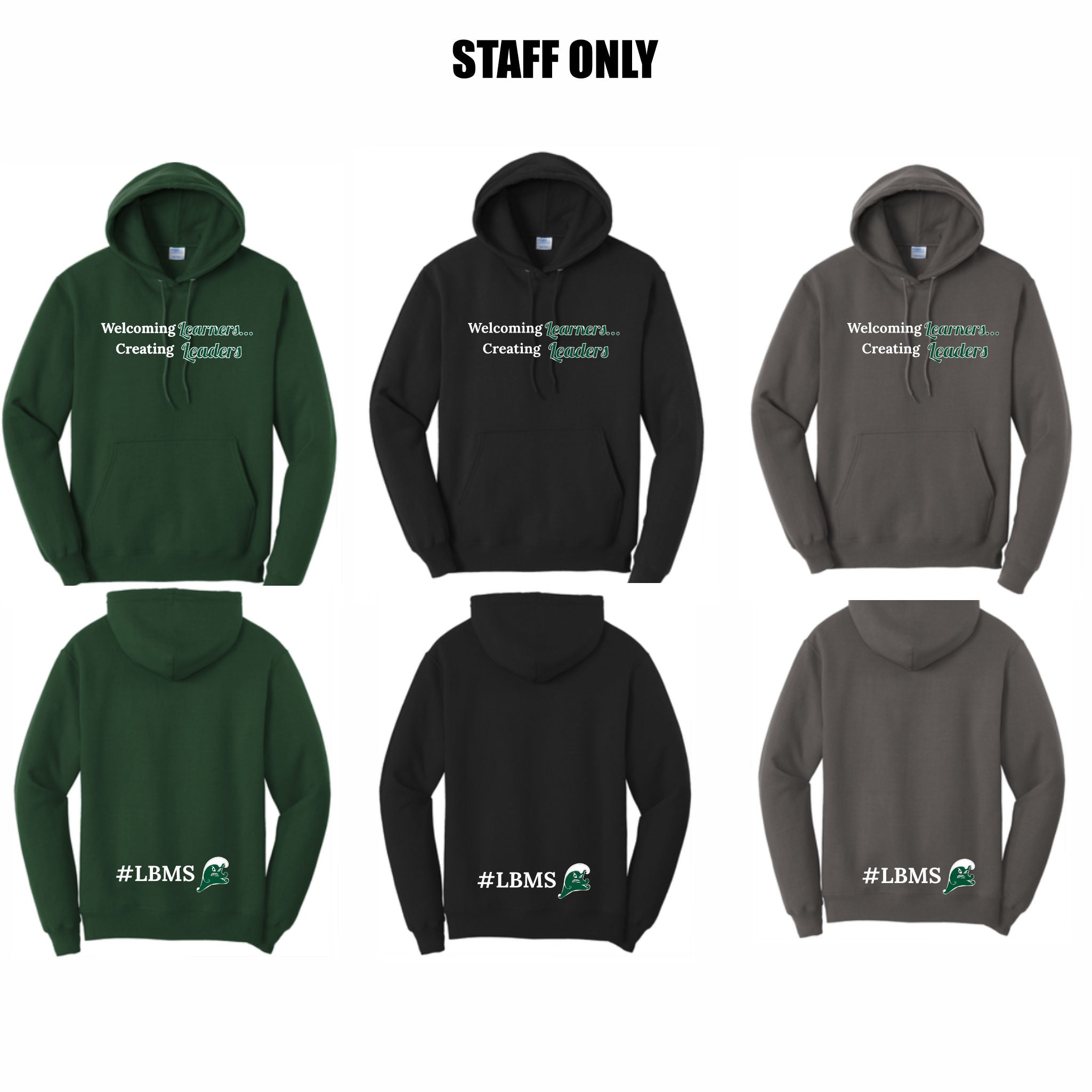 01. LB Middle School - Staff Hoodie