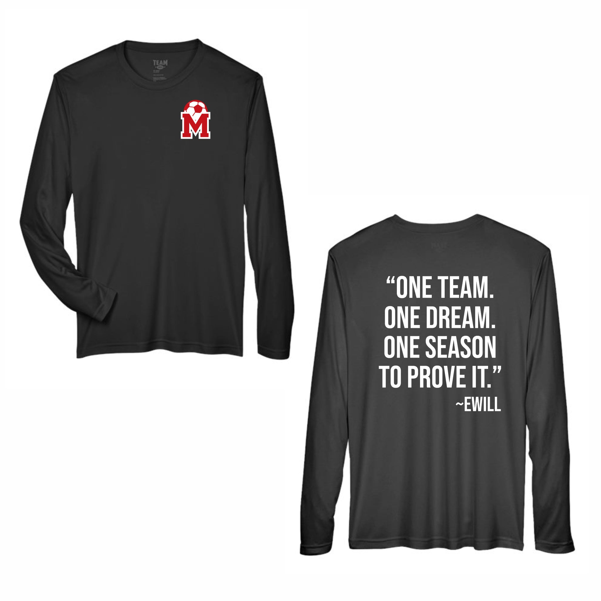 01. Manalapan Girls Soccer - Quote T-Shirt