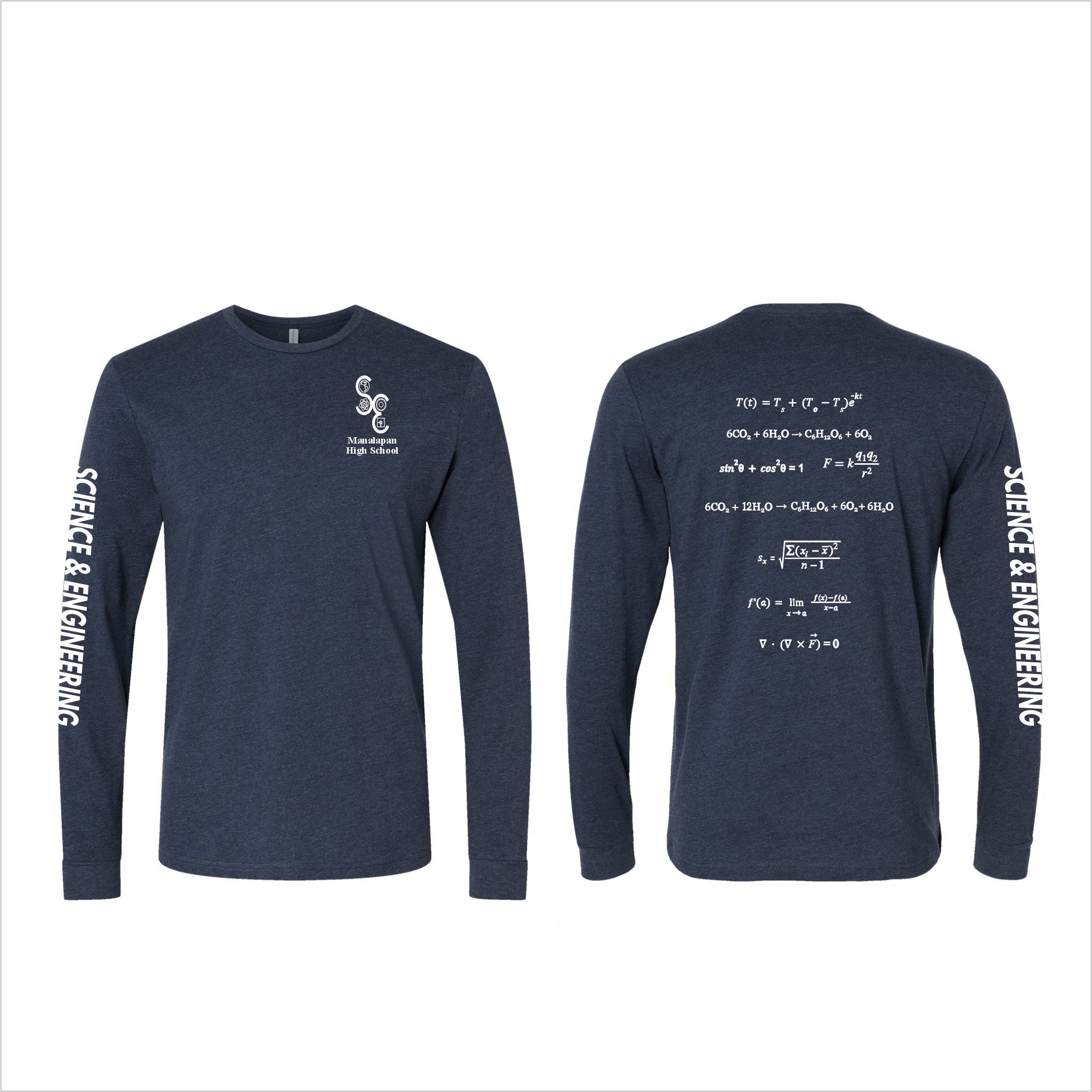 Manalapan HS S&E - Long Sleeve T-Shirt