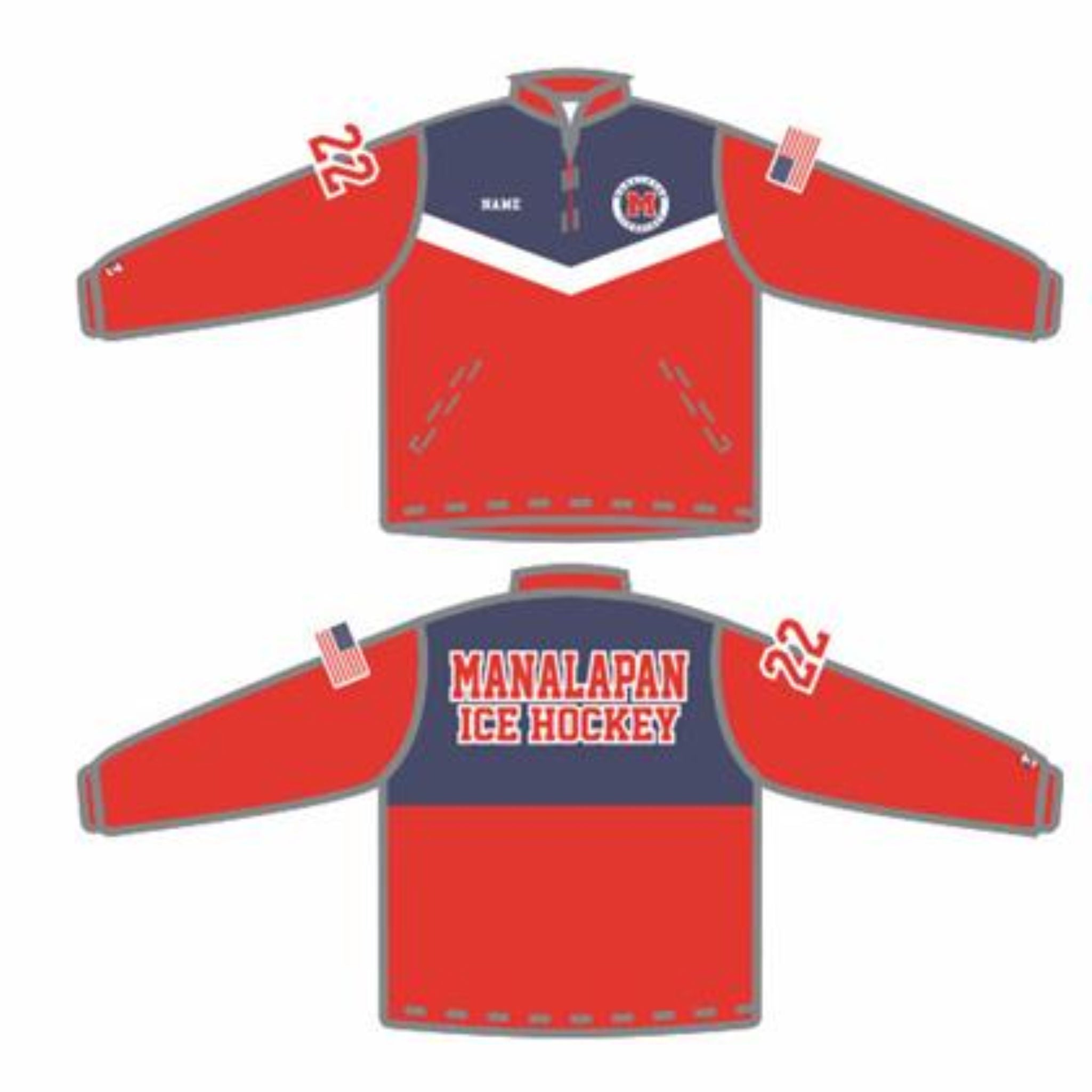 01. Manalapan Hockey - Custom Jacket