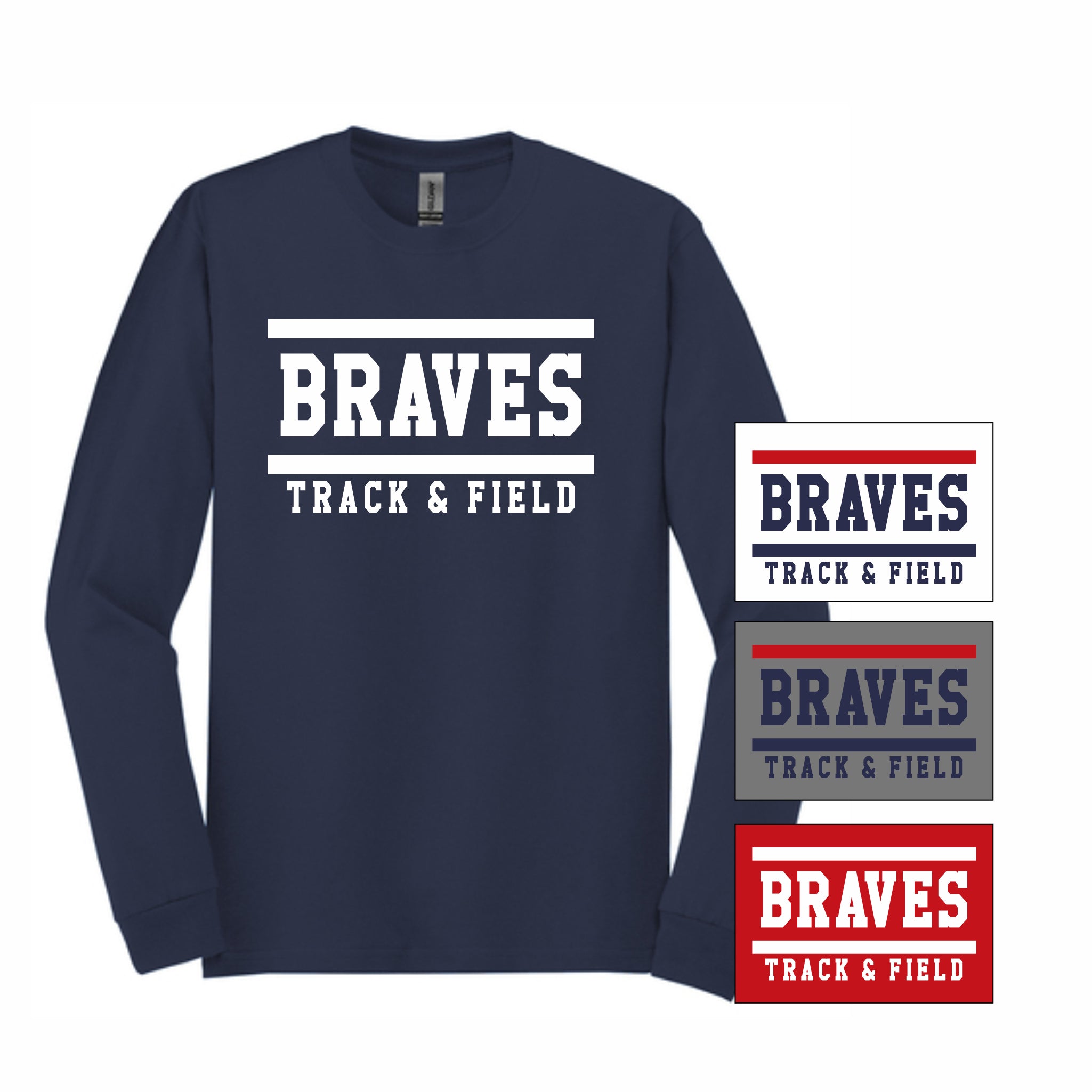 10. Manalapan T&F - Cotton Long Sleeve T-Shirt