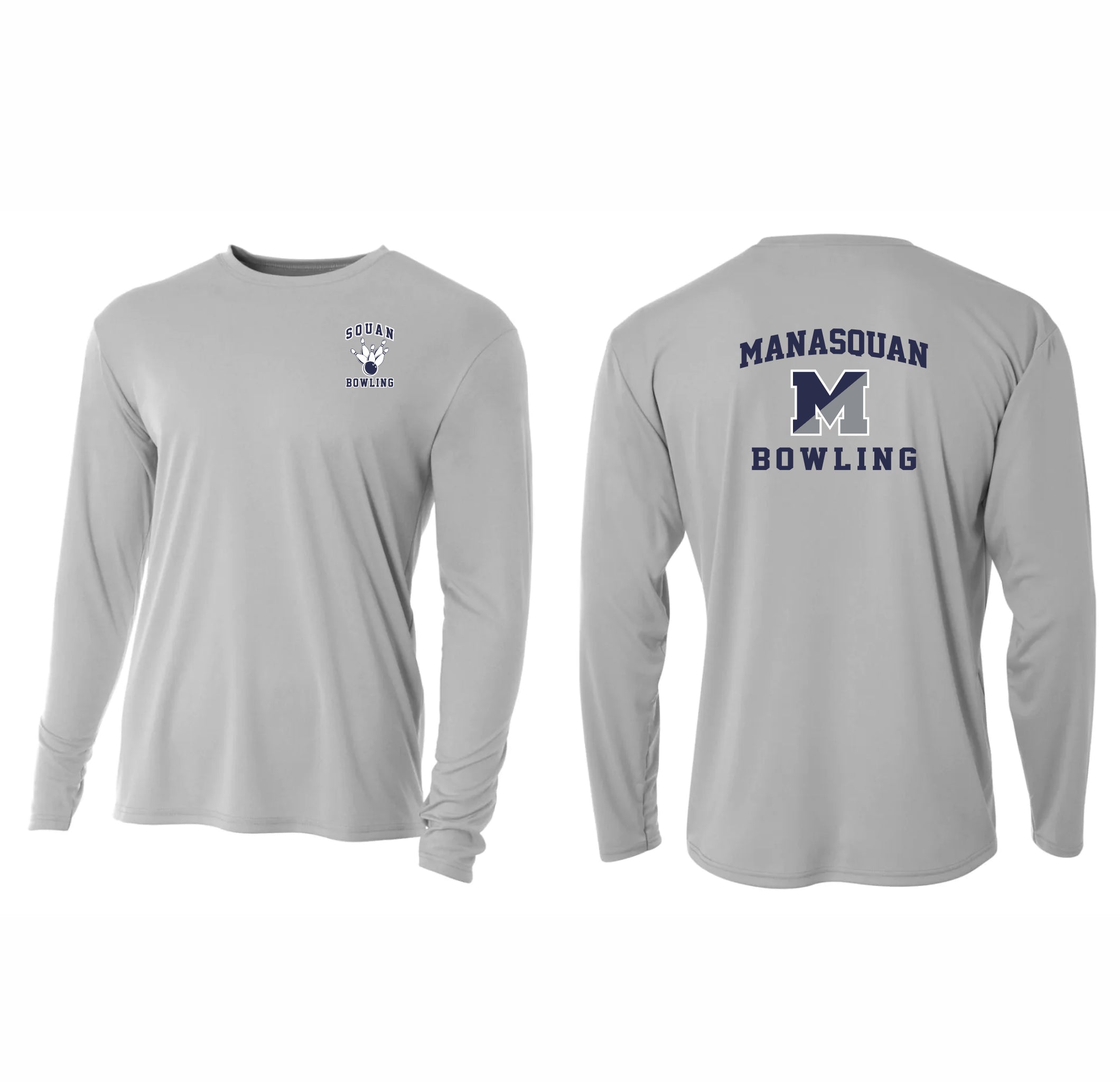 05. Manasquan Bowling - Dri-Fit Long Sleeve T-Shirt
