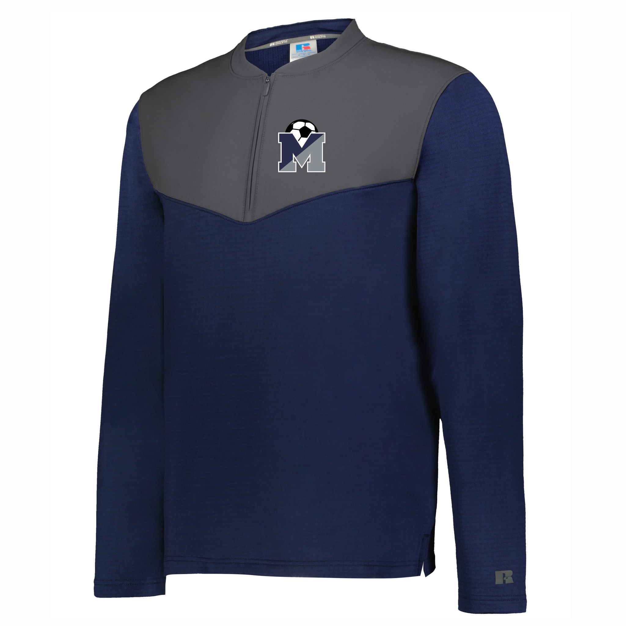 11. Manasquan Boys Soccer - Russell 1/4 Zip Pullover