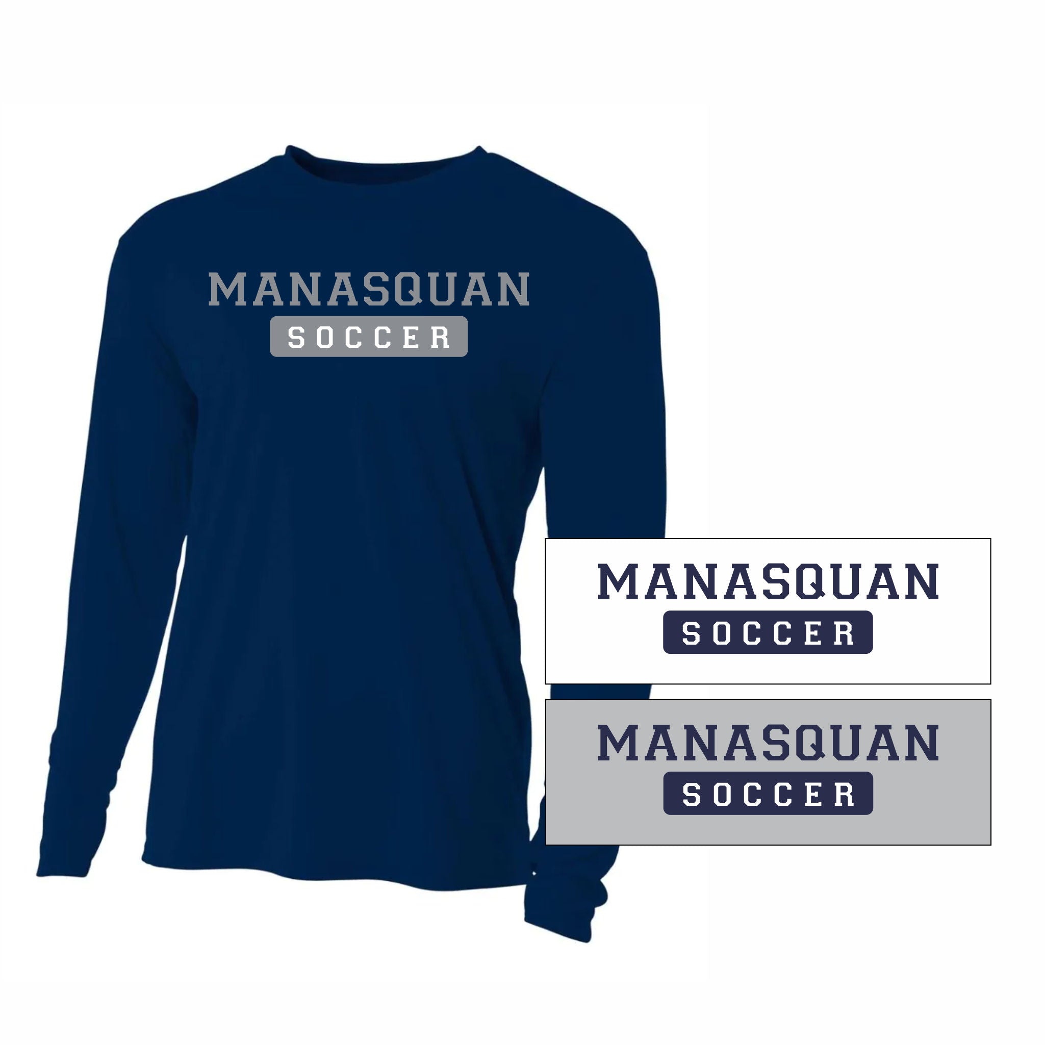 06. Manasquan Boys Soccer - Practice Long Sleeve Dri-Fit