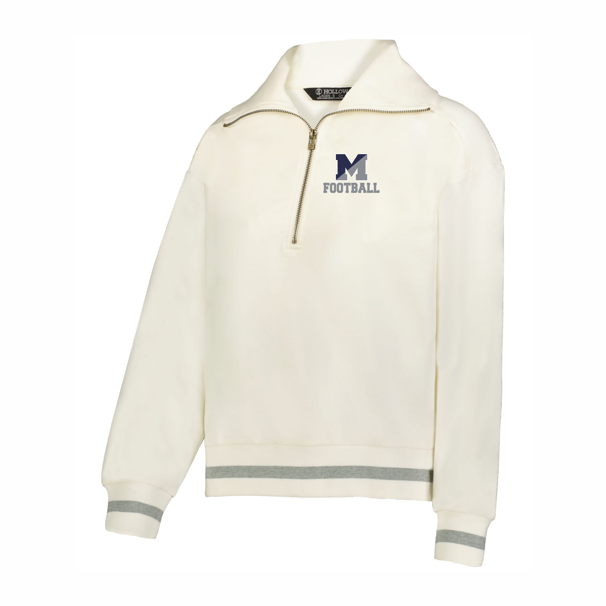 01. Squan FB - Ladies 1/4 Zip Sweatshirt