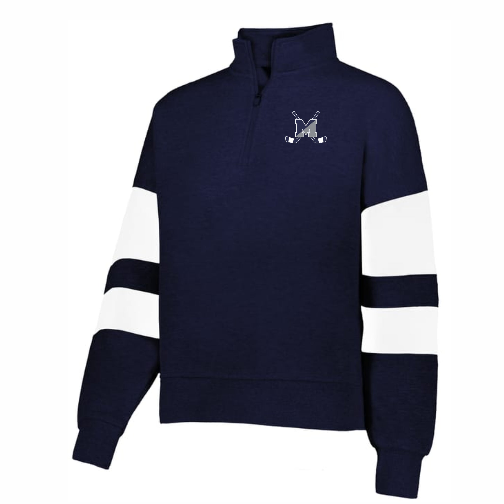 08. Squan Hockey - Ladies 1/4 Zip Sweatshirt