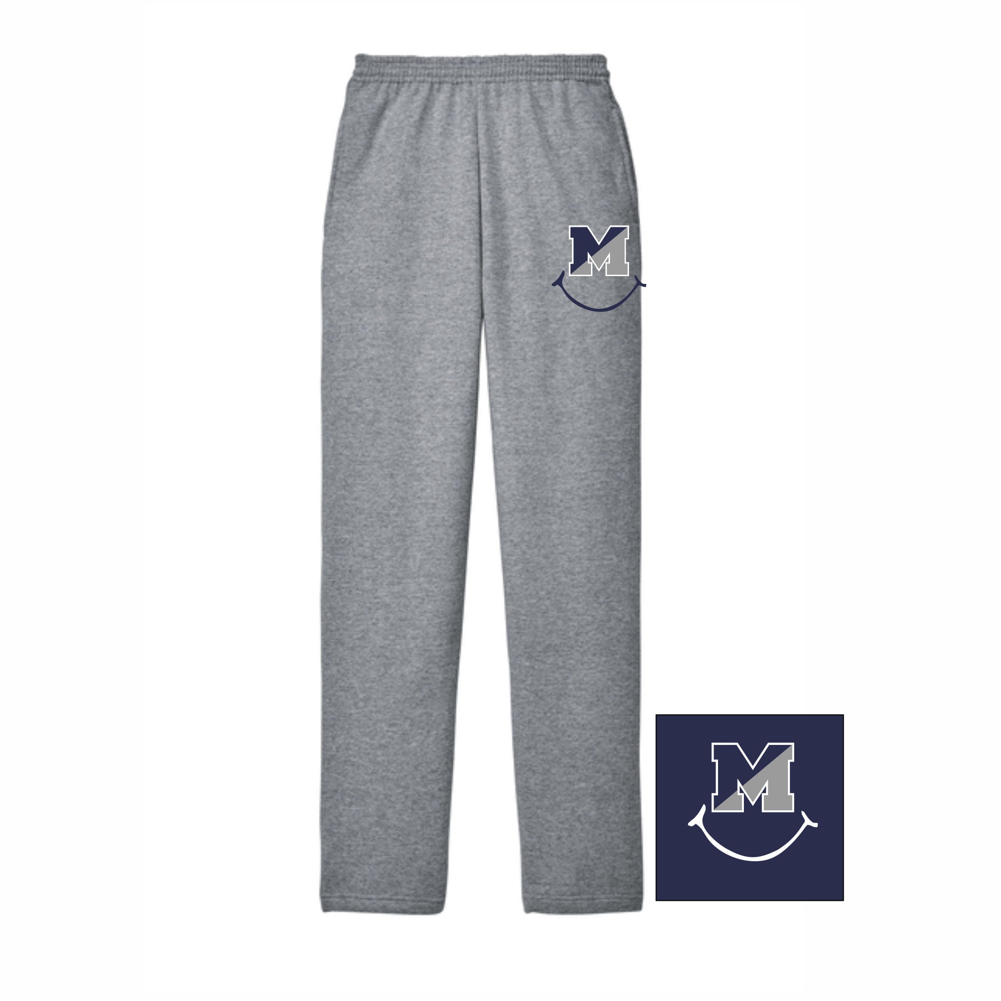 01. Squan Peer - Open Hem Sweatpants