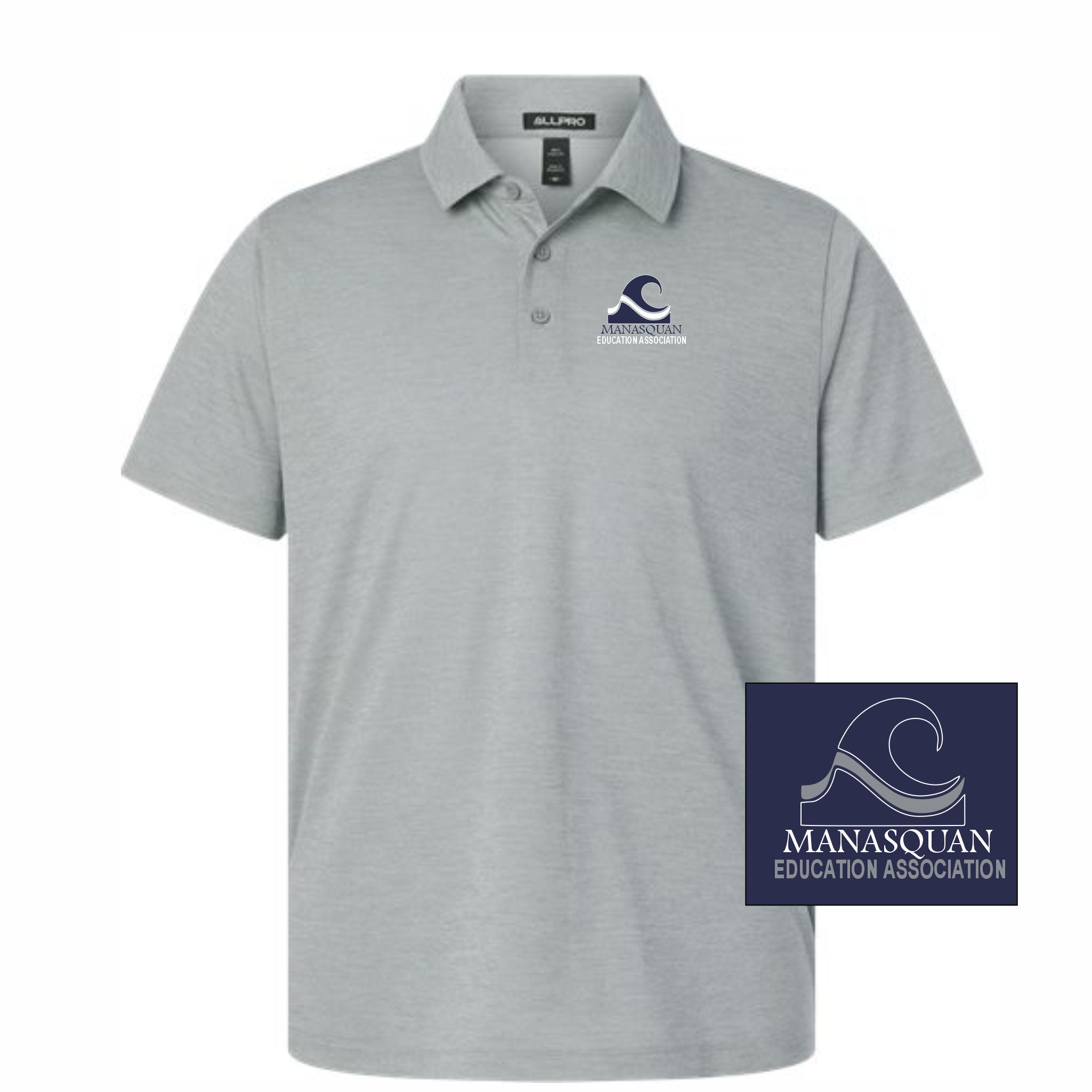 04. MEA - AllPro Melange Polo