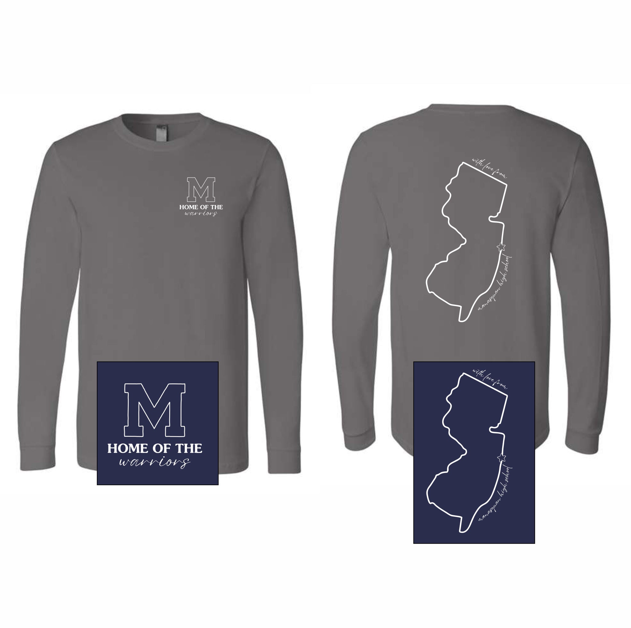 Manasquan Yearbook - Long Sleeve T-Shirt