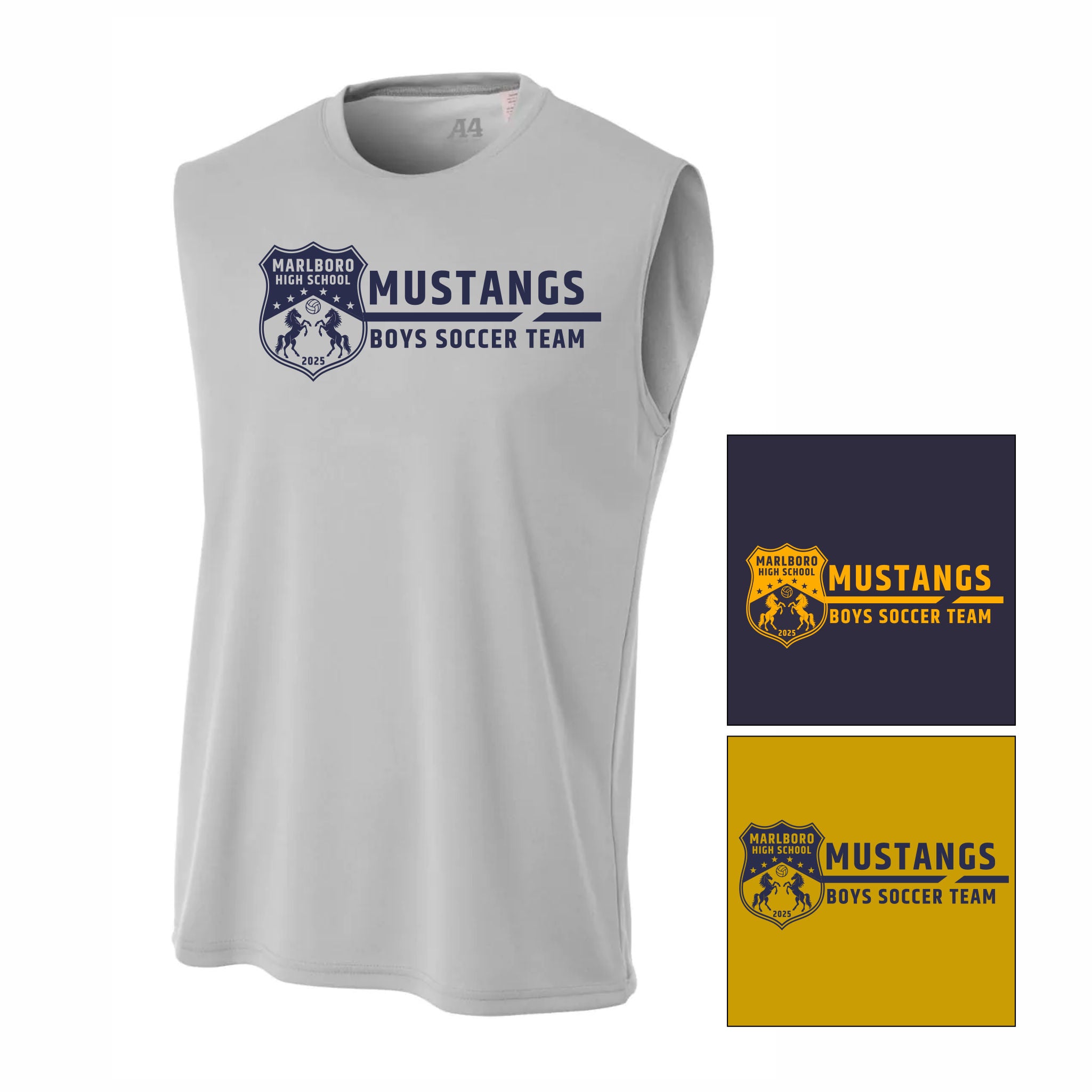 11. Marlboro Boys Soccer - Sleeveless Dri-Fit T