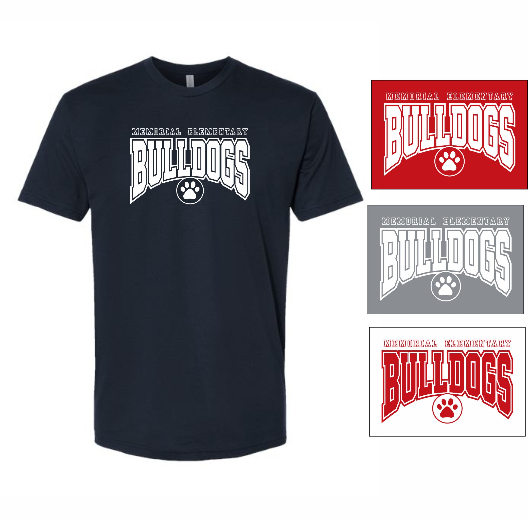 10. Memorial Elem. - Varsity T-Shirt